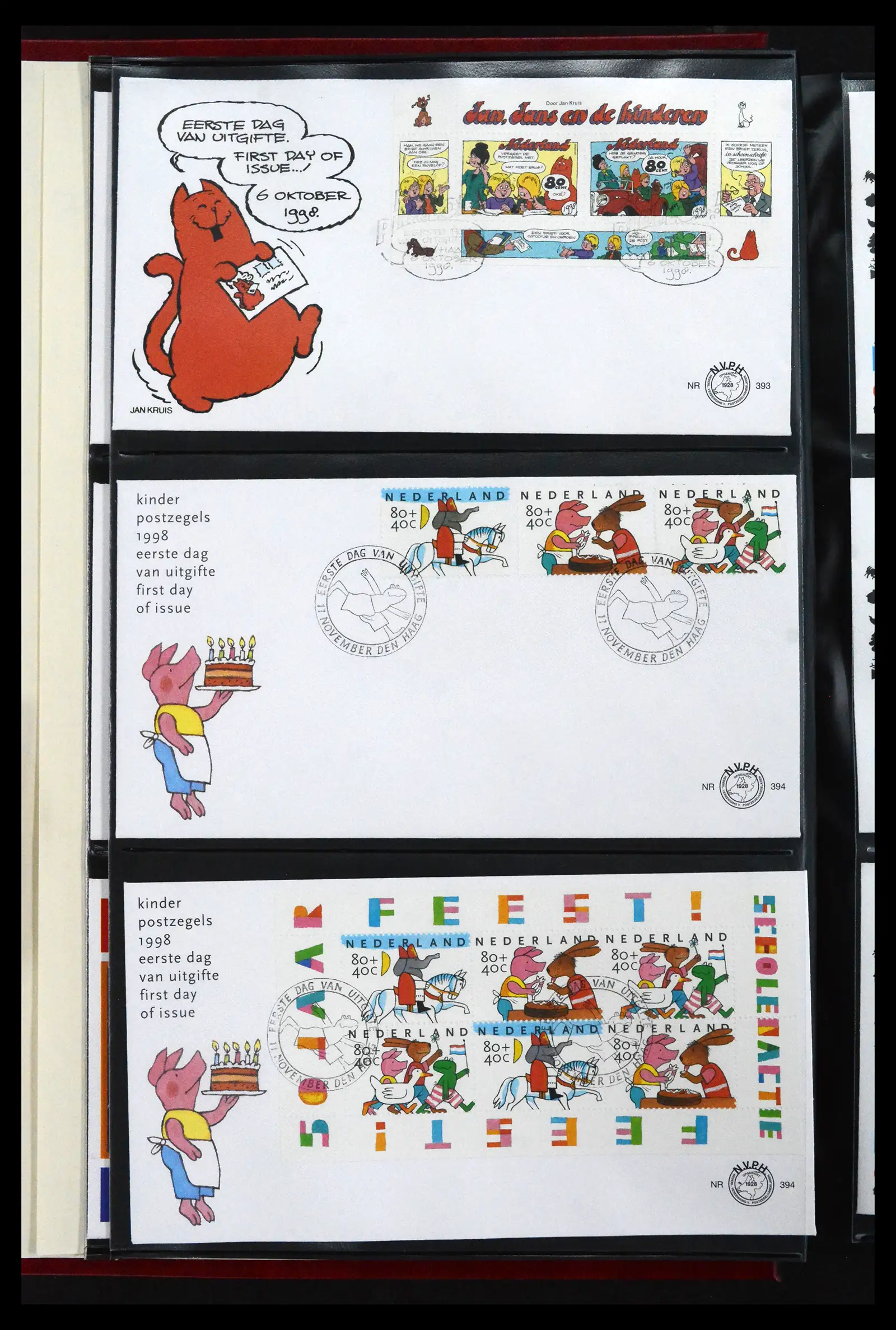 41683 0037 - Postzegelverzameling 41683 Nederland fdc's 2001-2013.