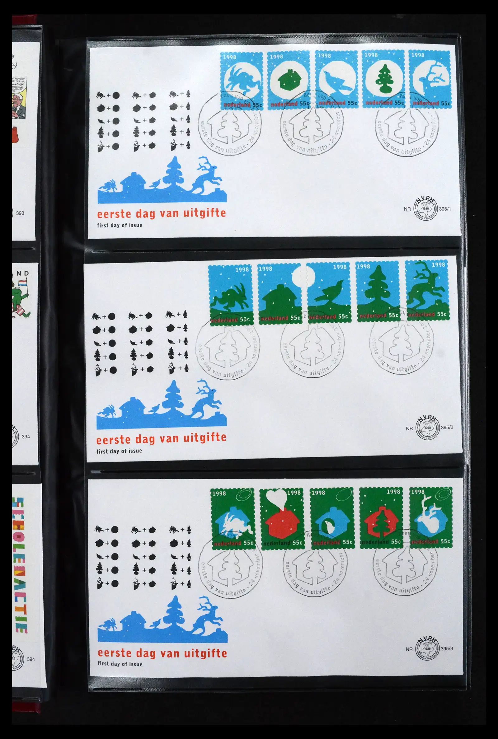 41683 0038 - Postzegelverzameling 41683 Nederland fdc's 2001-2013.