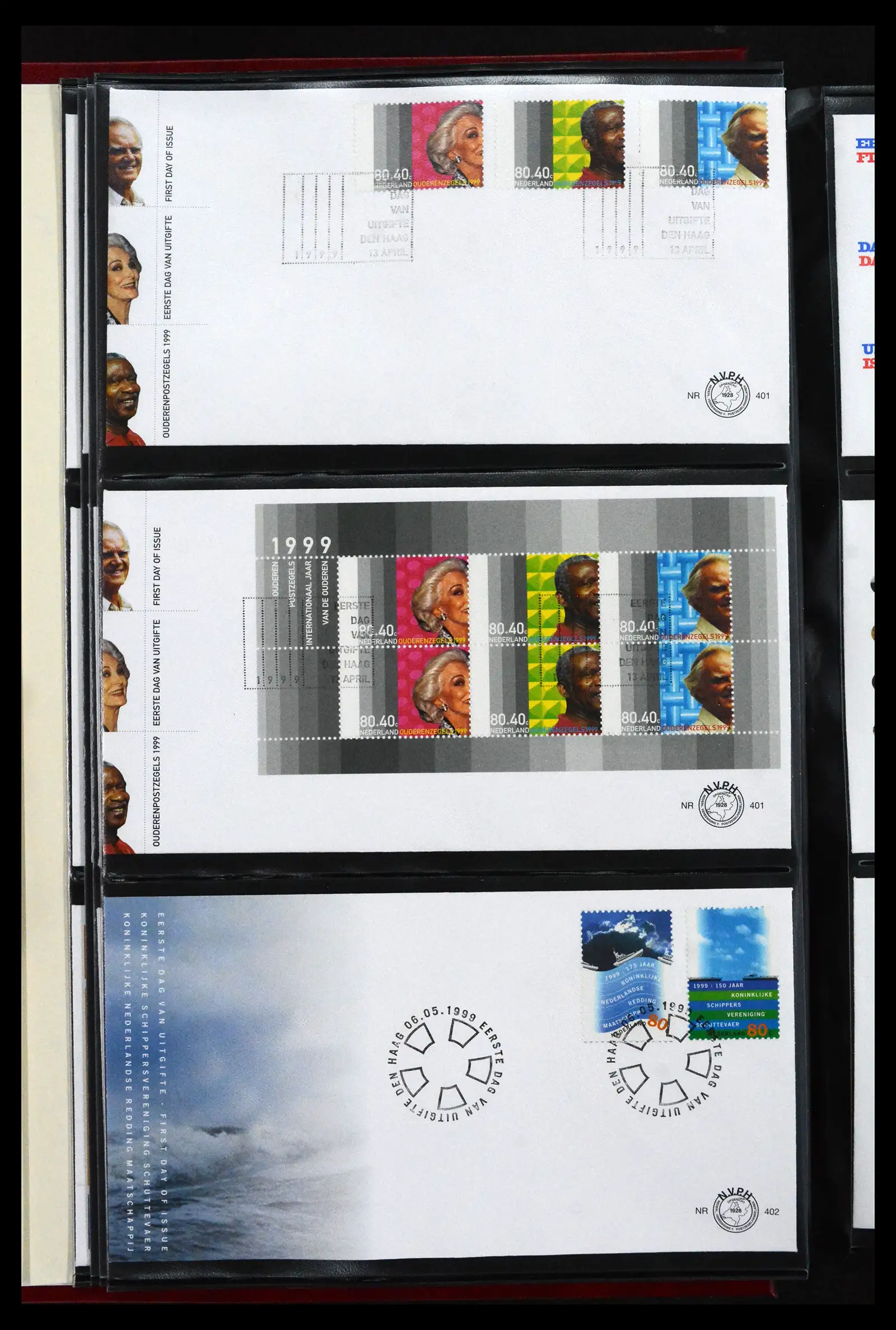 41683 0041 - Postzegelverzameling 41683 Nederland fdc's 2001-2013.