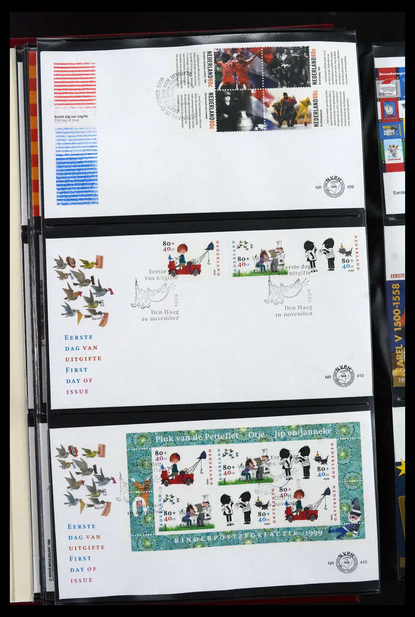 41683 0045 - Postzegelverzameling 41683 Nederland fdc's 2001-2013.