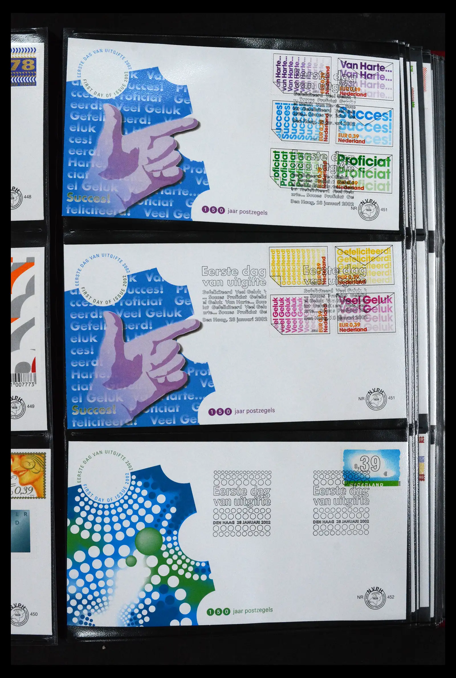 41683 0064 - Postzegelverzameling 41683 Nederland fdc's 2001-2013.