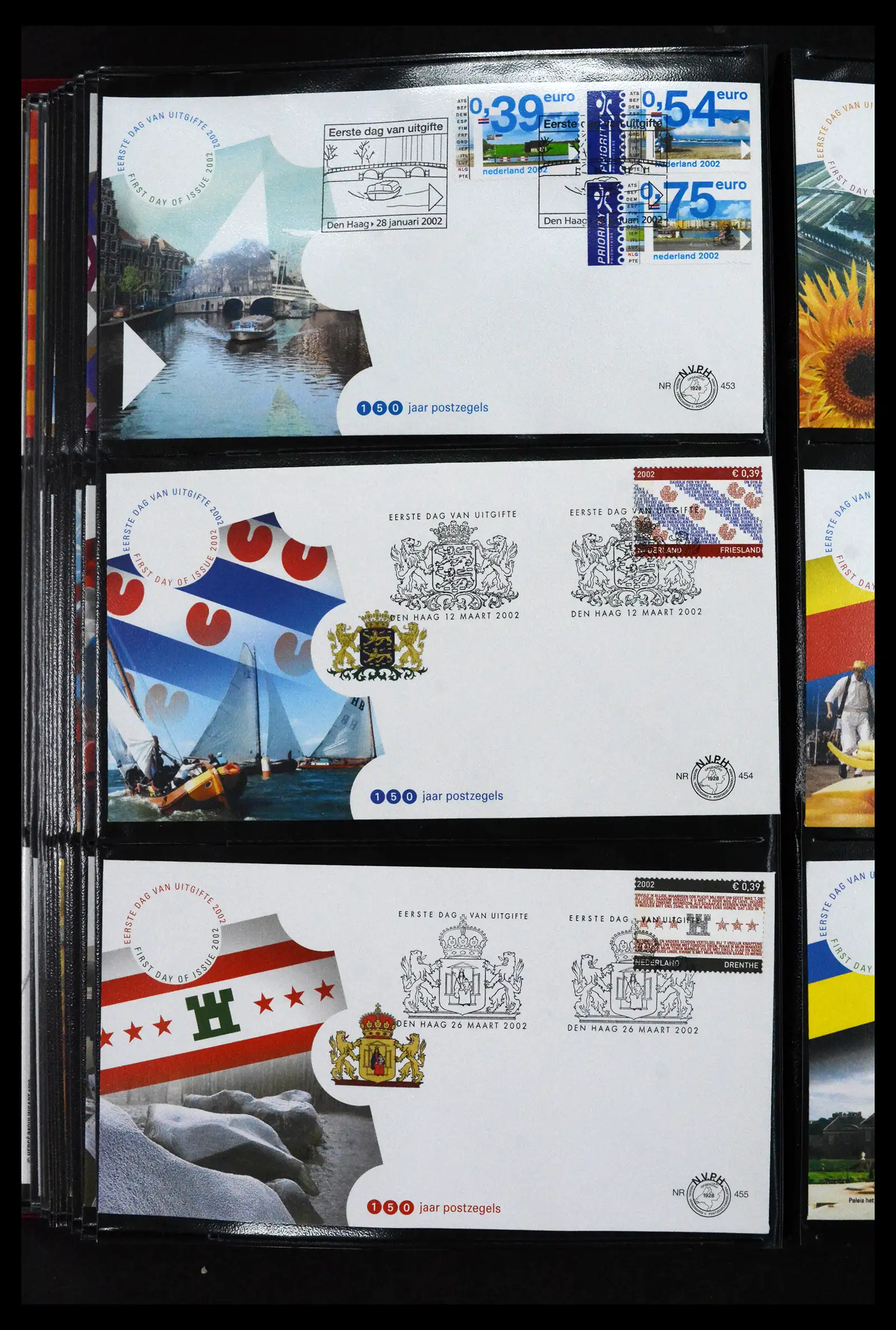 41683 0065 - Postzegelverzameling 41683 Nederland fdc's 2001-2013.