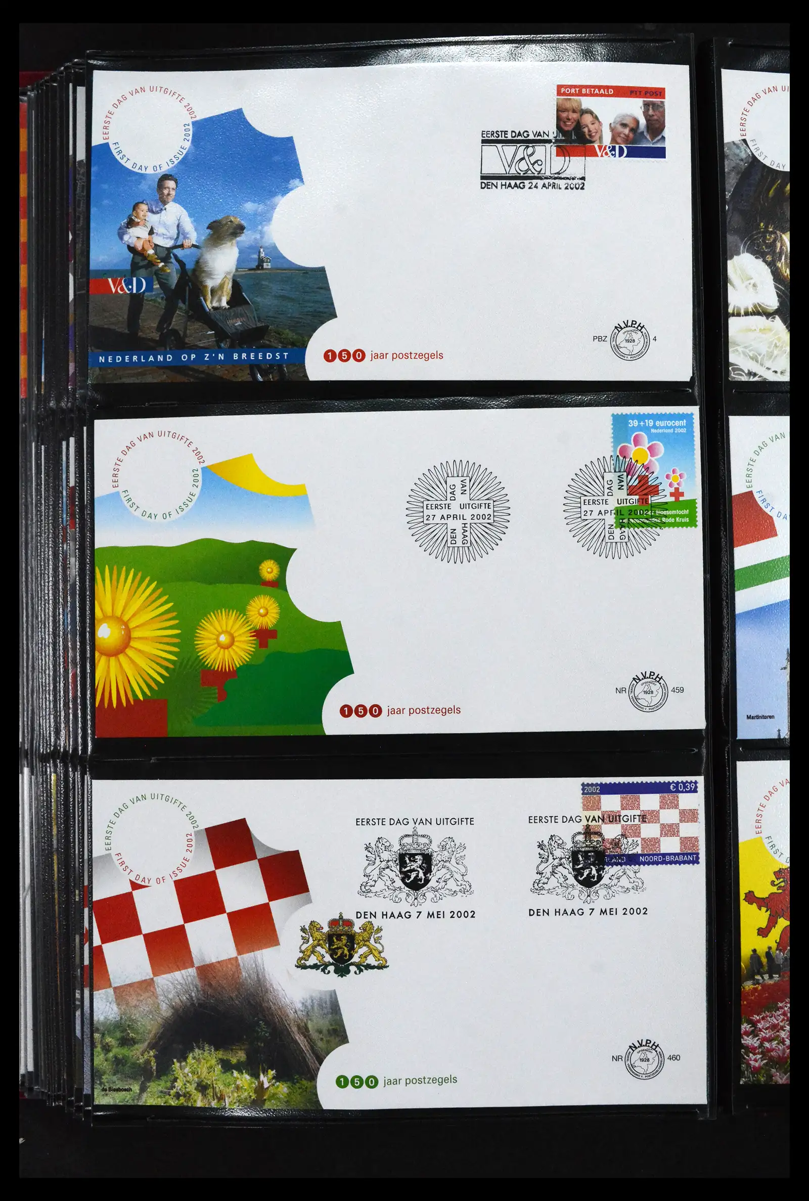 41683 0067 - Postzegelverzameling 41683 Nederland fdc's 2001-2013.