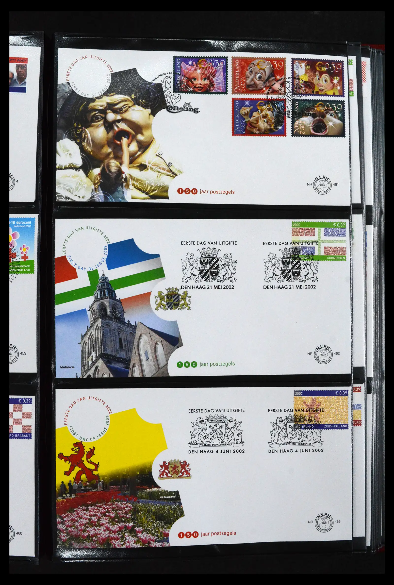 41683 0068 - Postzegelverzameling 41683 Nederland fdc's 2001-2013.