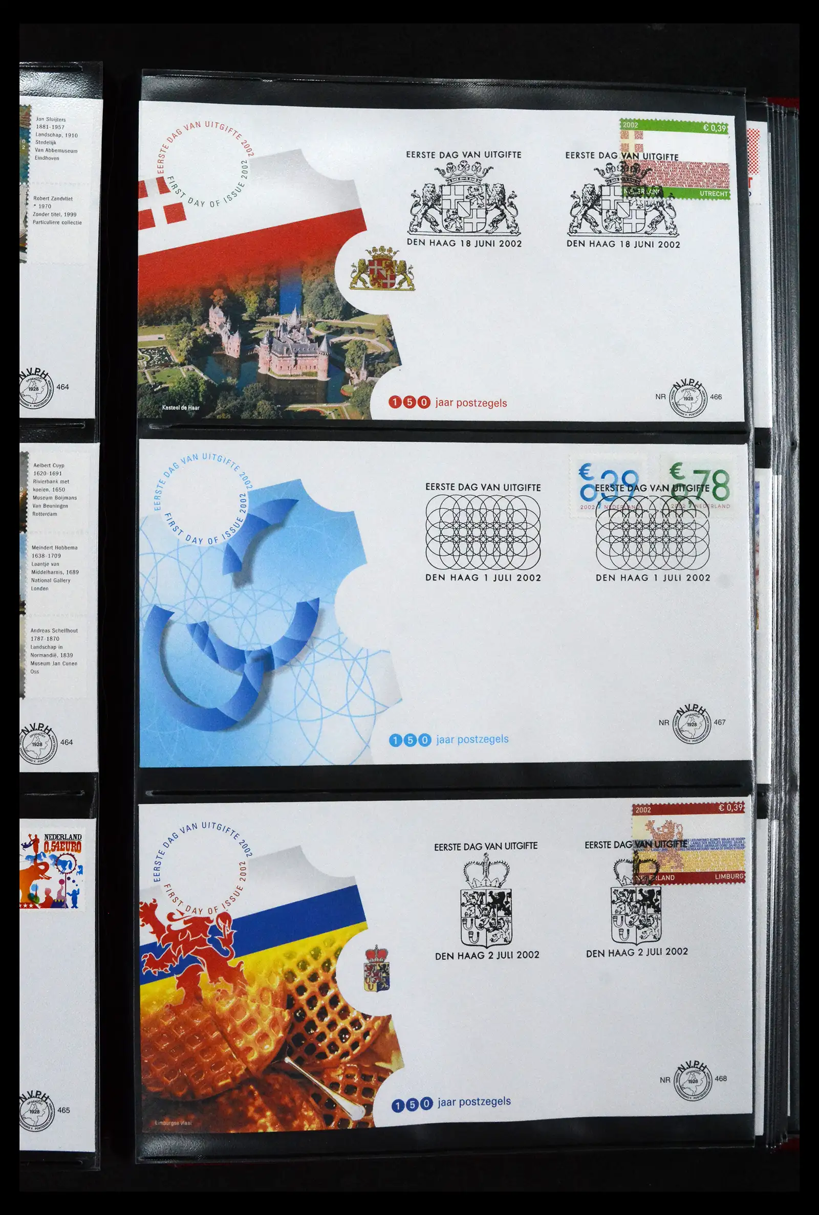 41683 0070 - Postzegelverzameling 41683 Nederland fdc's 2001-2013.