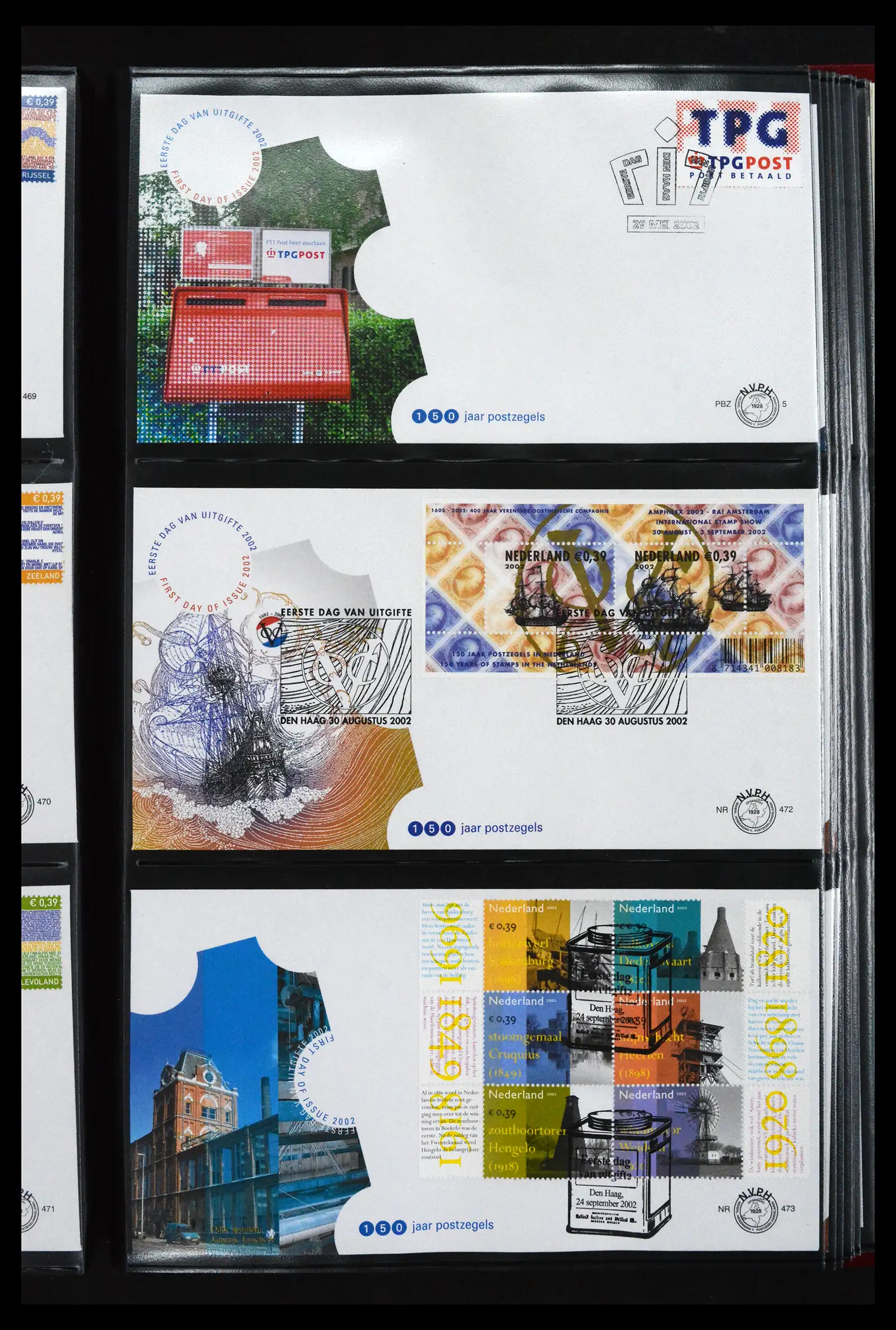 41683 0072 - Postzegelverzameling 41683 Nederland fdc's 2001-2013.