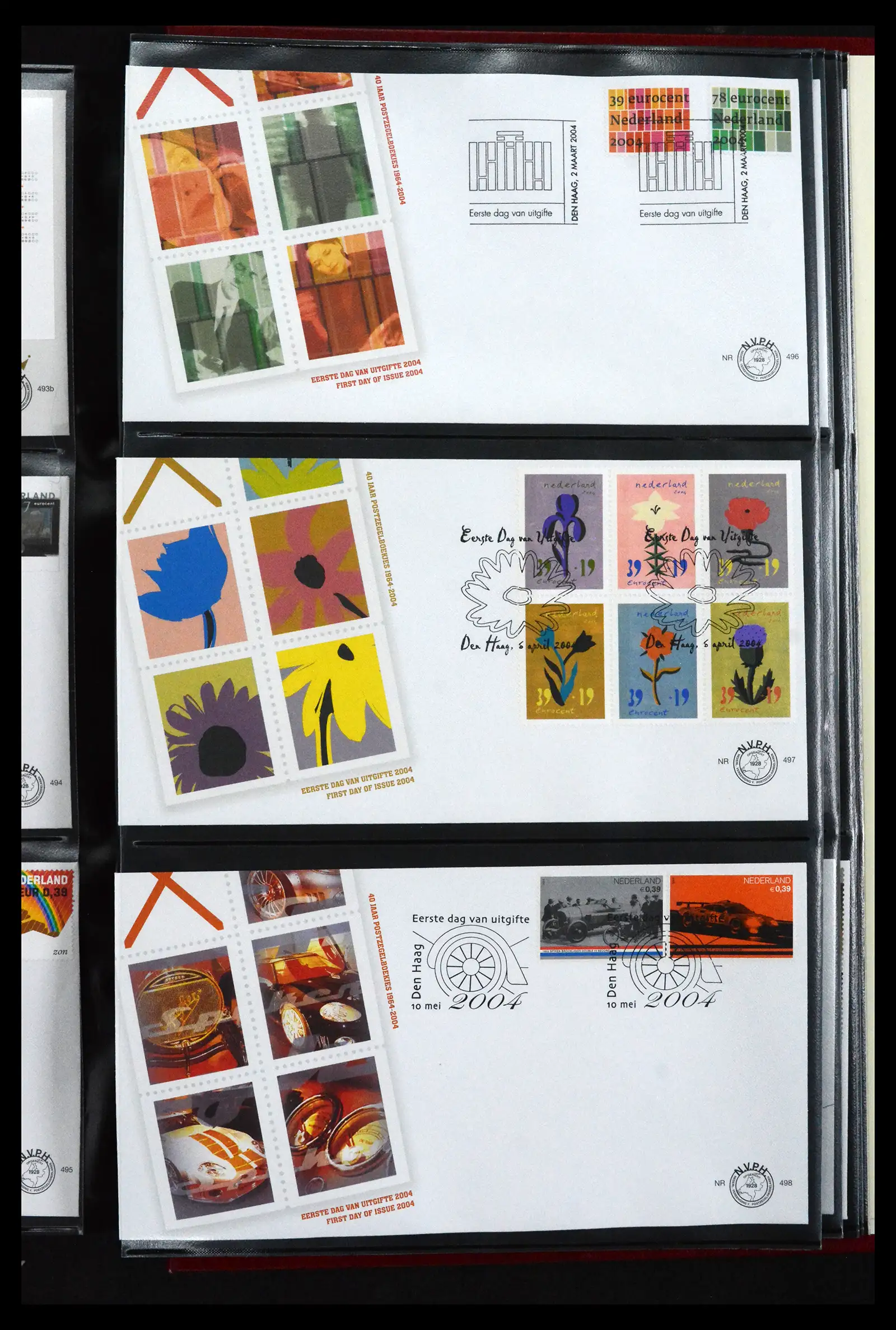 41683 0084 - Postzegelverzameling 41683 Nederland fdc's 2001-2013.