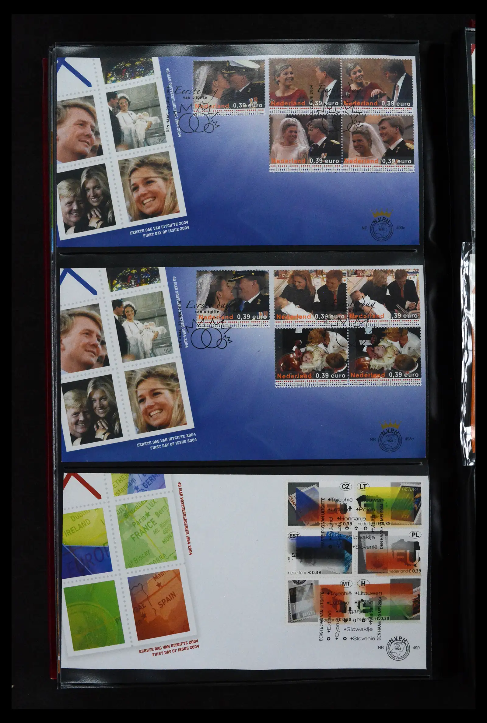 41683 0085 - Postzegelverzameling 41683 Nederland fdc's 2001-2013.