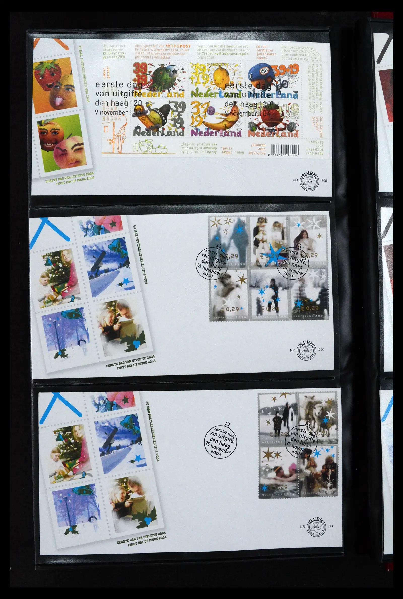 41683 0089 - Postzegelverzameling 41683 Nederland fdc's 2001-2013.