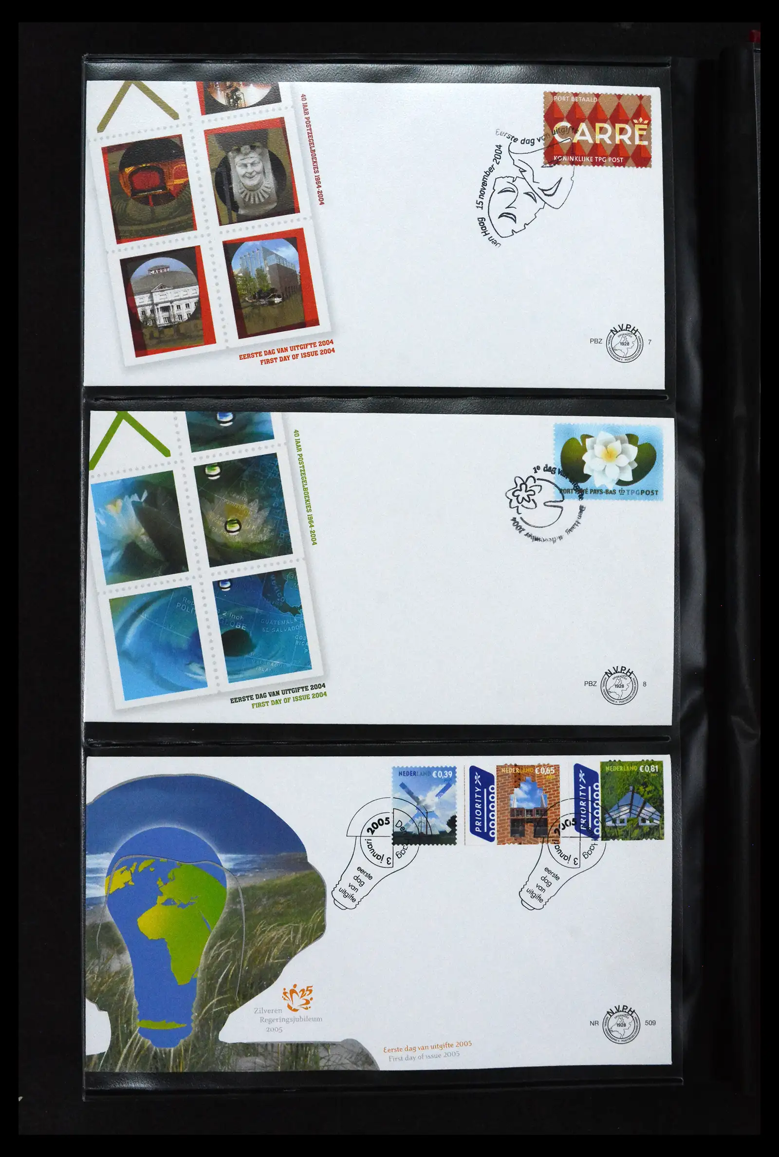 41683 0091 - Postzegelverzameling 41683 Nederland fdc's 2001-2013.