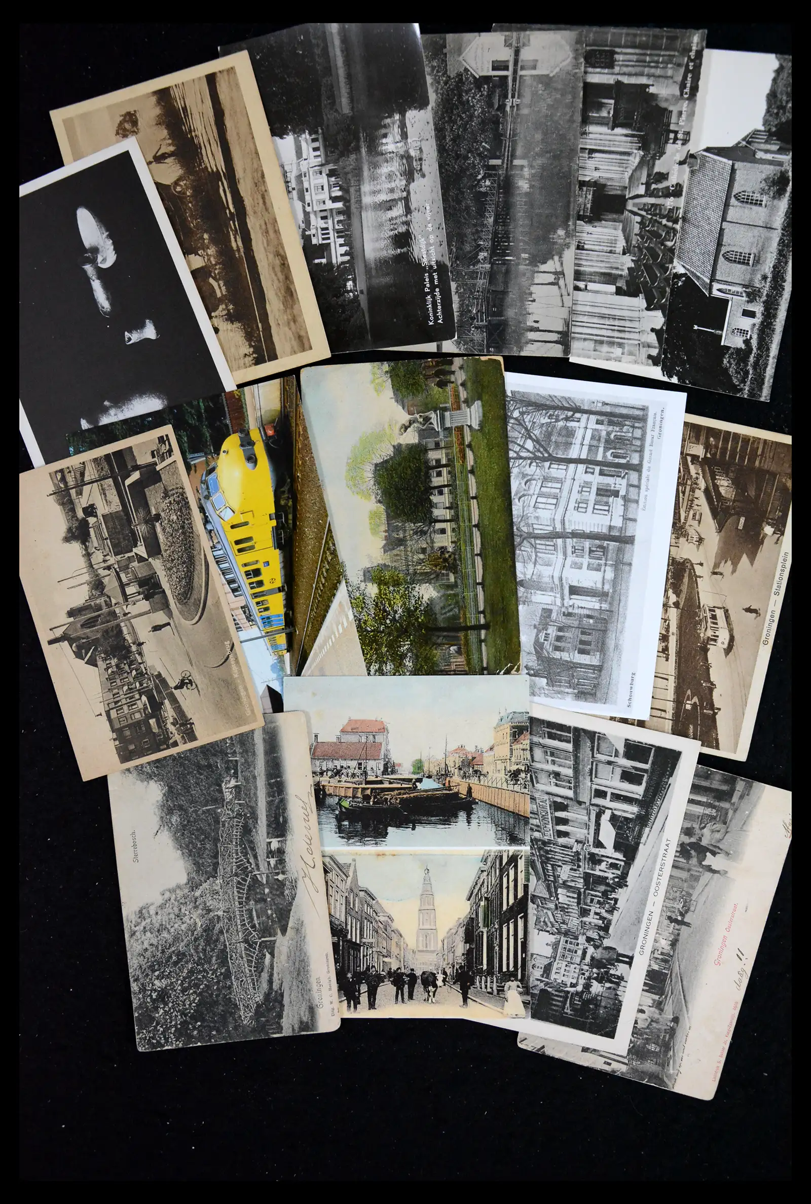 41684 0002 - Postzegelverzameling 41684 Nederland oude ansichtkaarten.