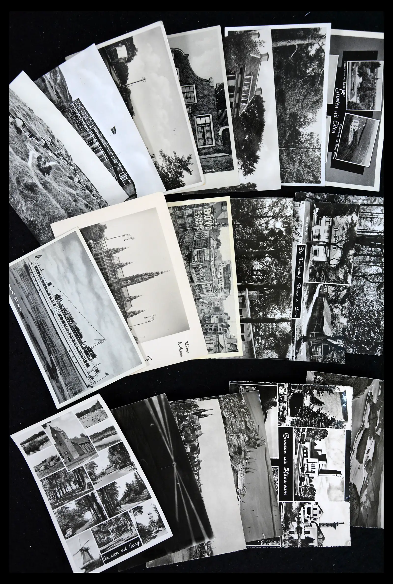 41684 0015 - Postzegelverzameling 41684 Nederland oude ansichtkaarten.