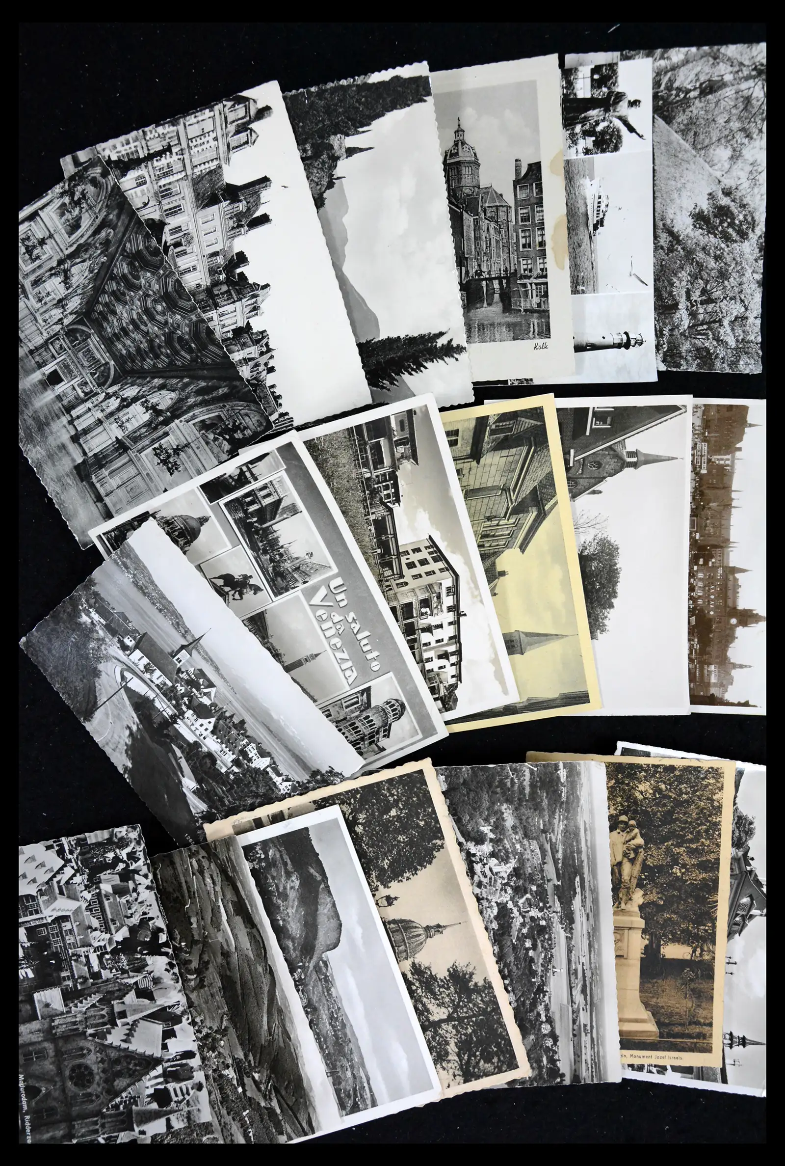 41684 0016 - Postzegelverzameling 41684 Nederland oude ansichtkaarten.