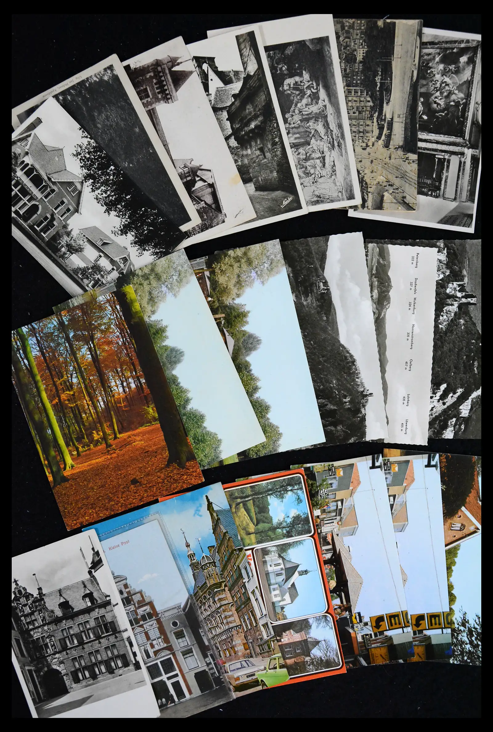 41684 0018 - Postzegelverzameling 41684 Nederland oude ansichtkaarten.
