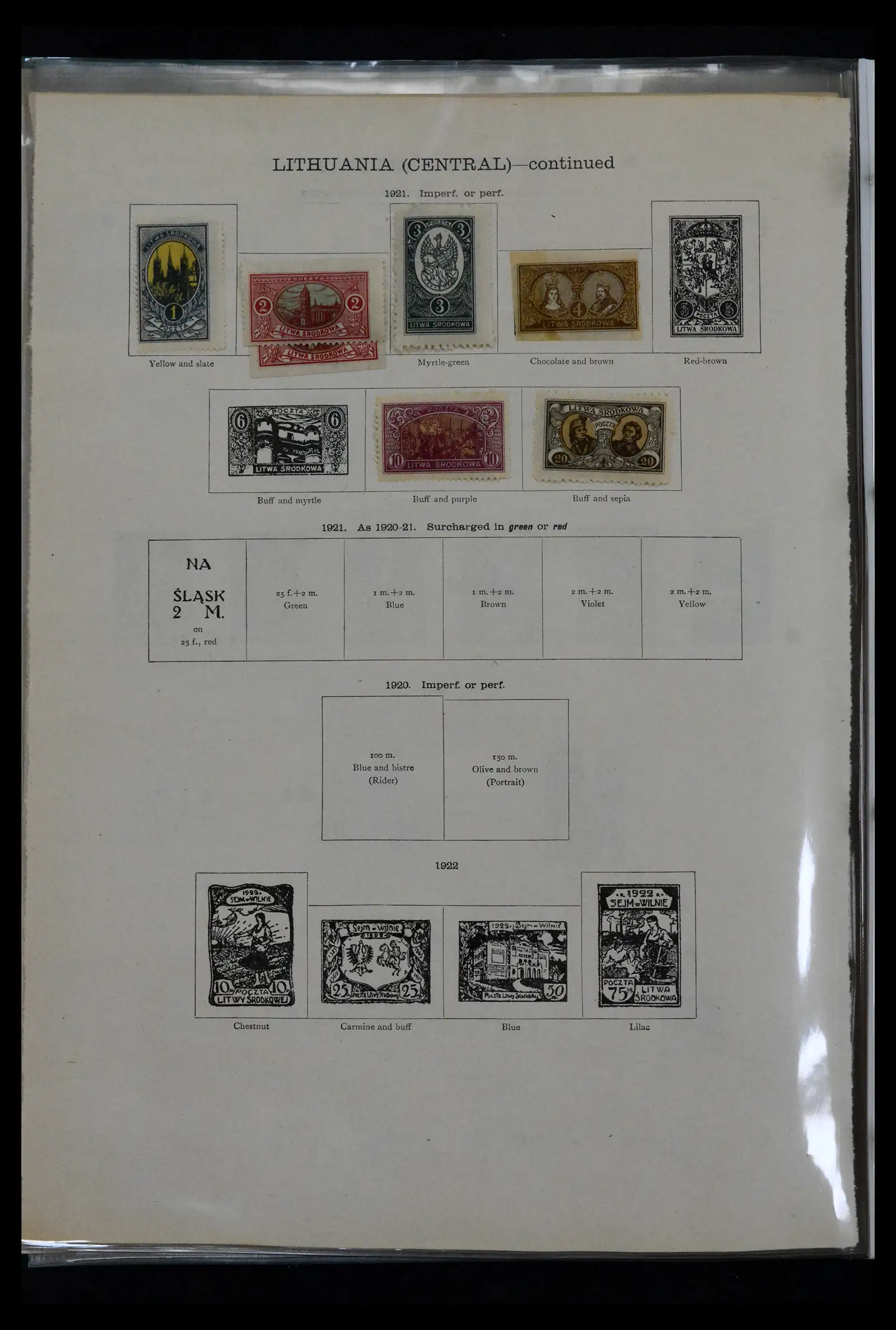 41687 0040 - Stamp collection 41687 Russian territories 1918-1942.