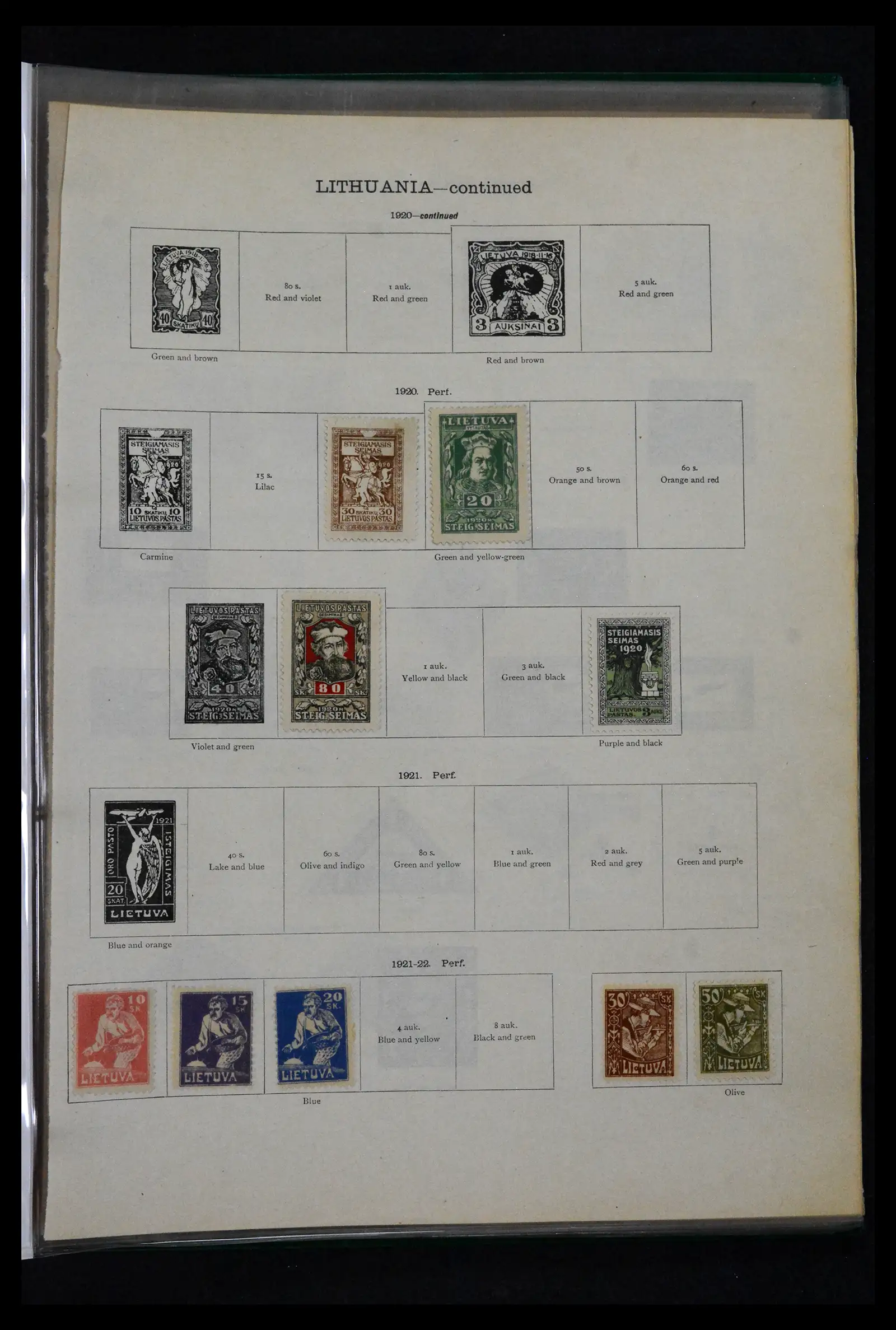 41687 0041 - Stamp collection 41687 Russian territories 1918-1942.