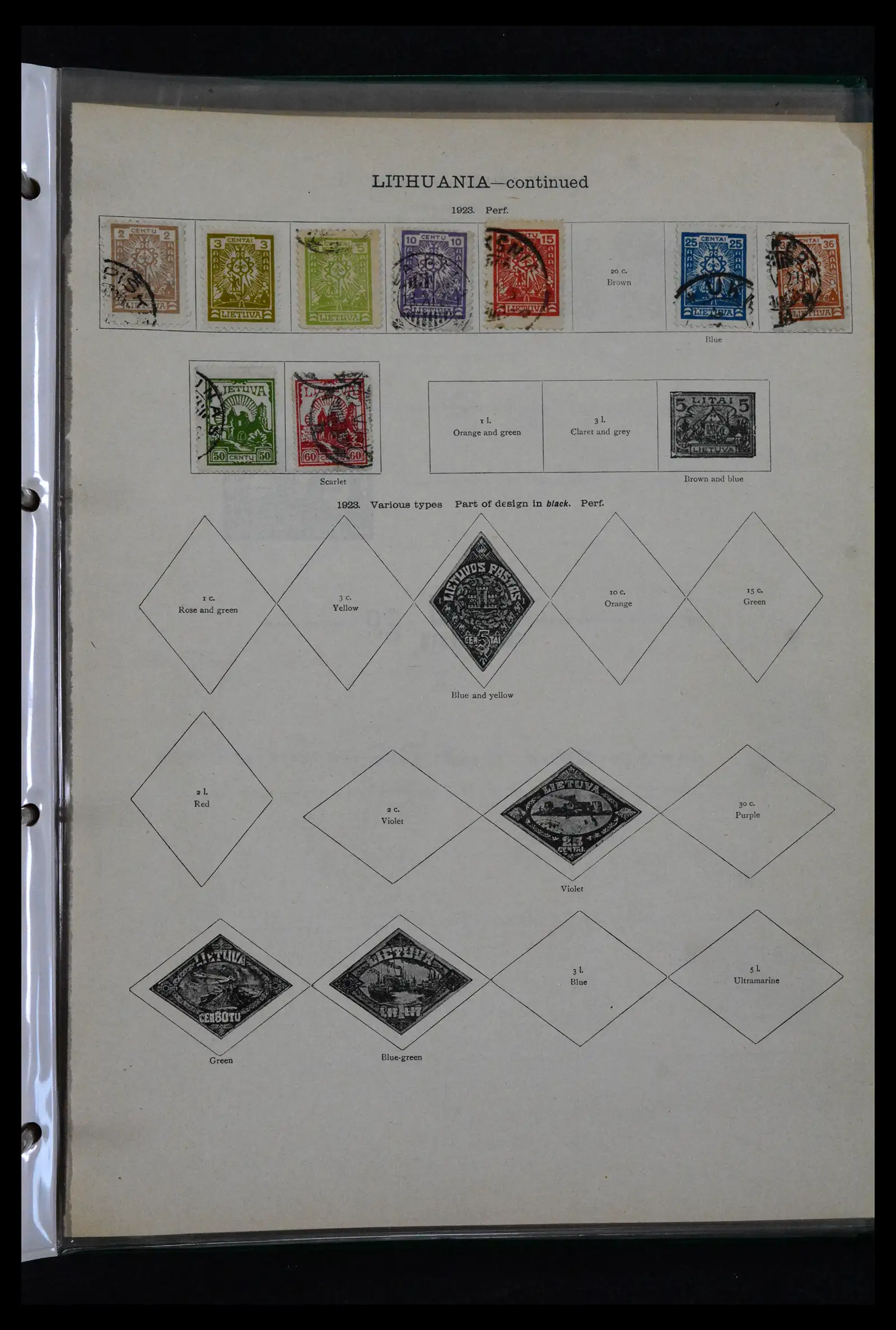 41687 0043 - Stamp collection 41687 Russian territories 1918-1942.