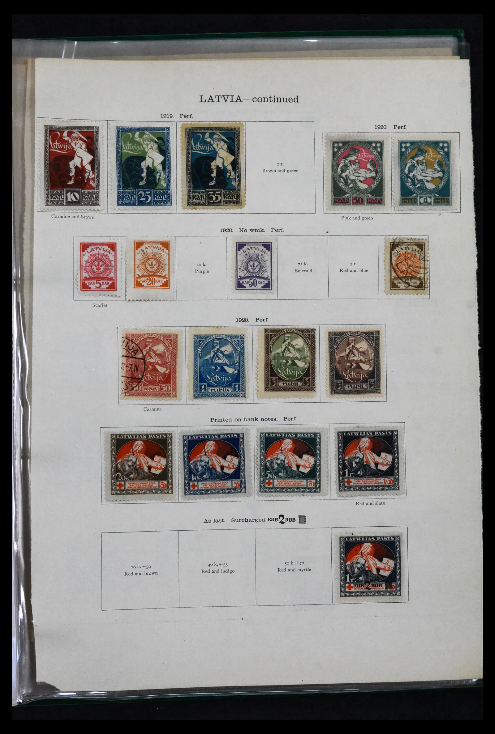 41687 0048 - Stamp collection 41687 Russian territories 1918-1942.