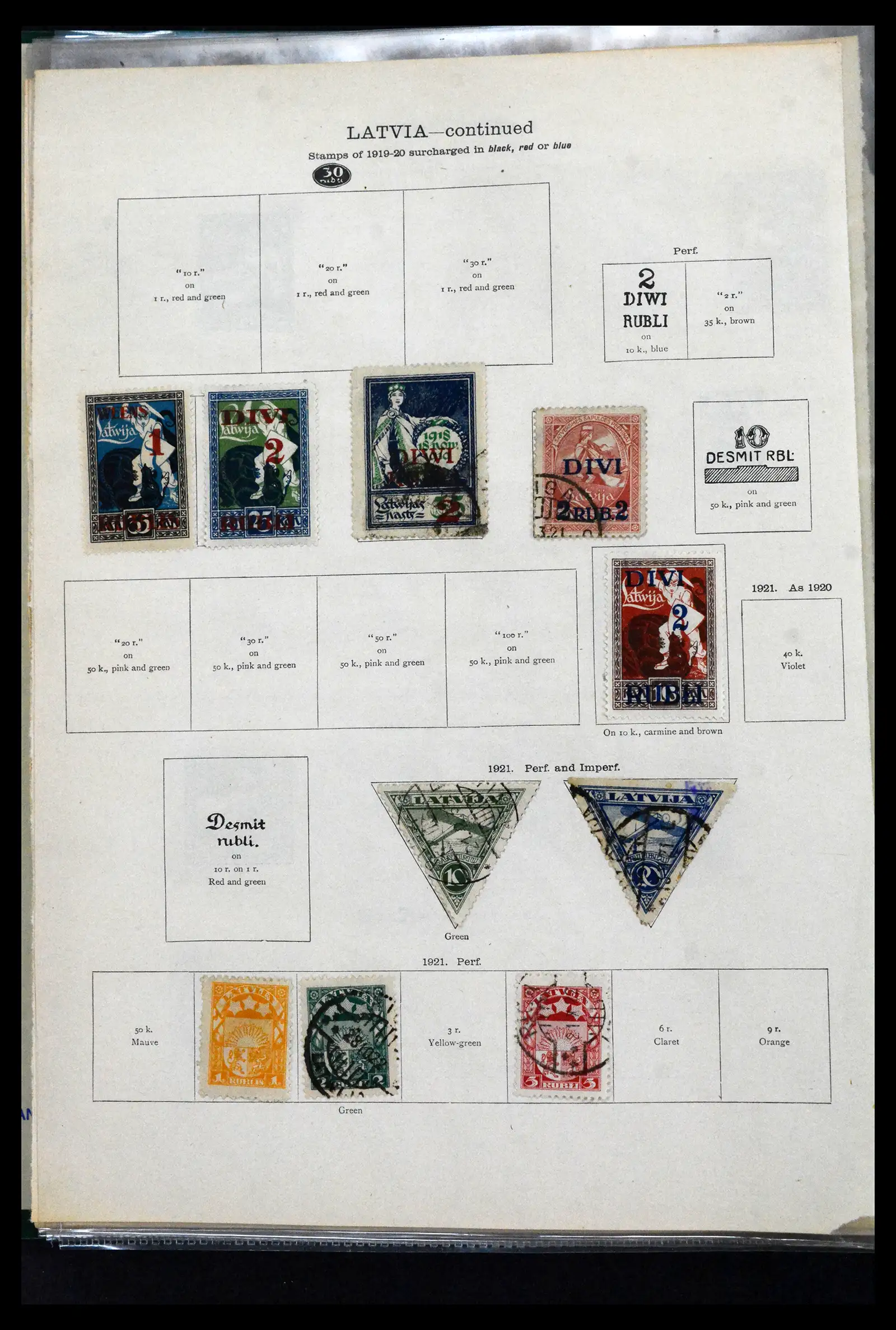 41687 0049 - Stamp collection 41687 Russian territories 1918-1942.