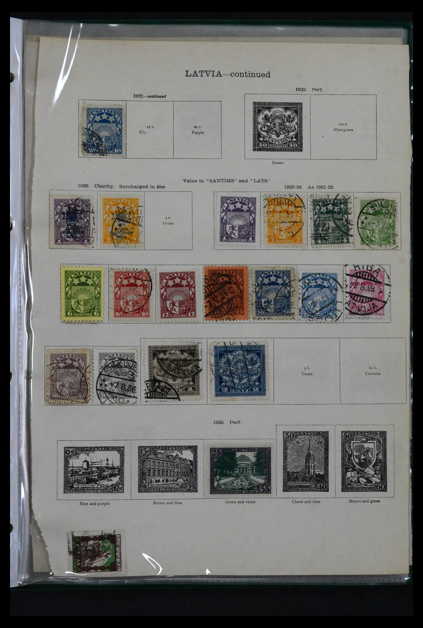 41687 0050 - Stamp collection 41687 Russian territories 1918-1942.