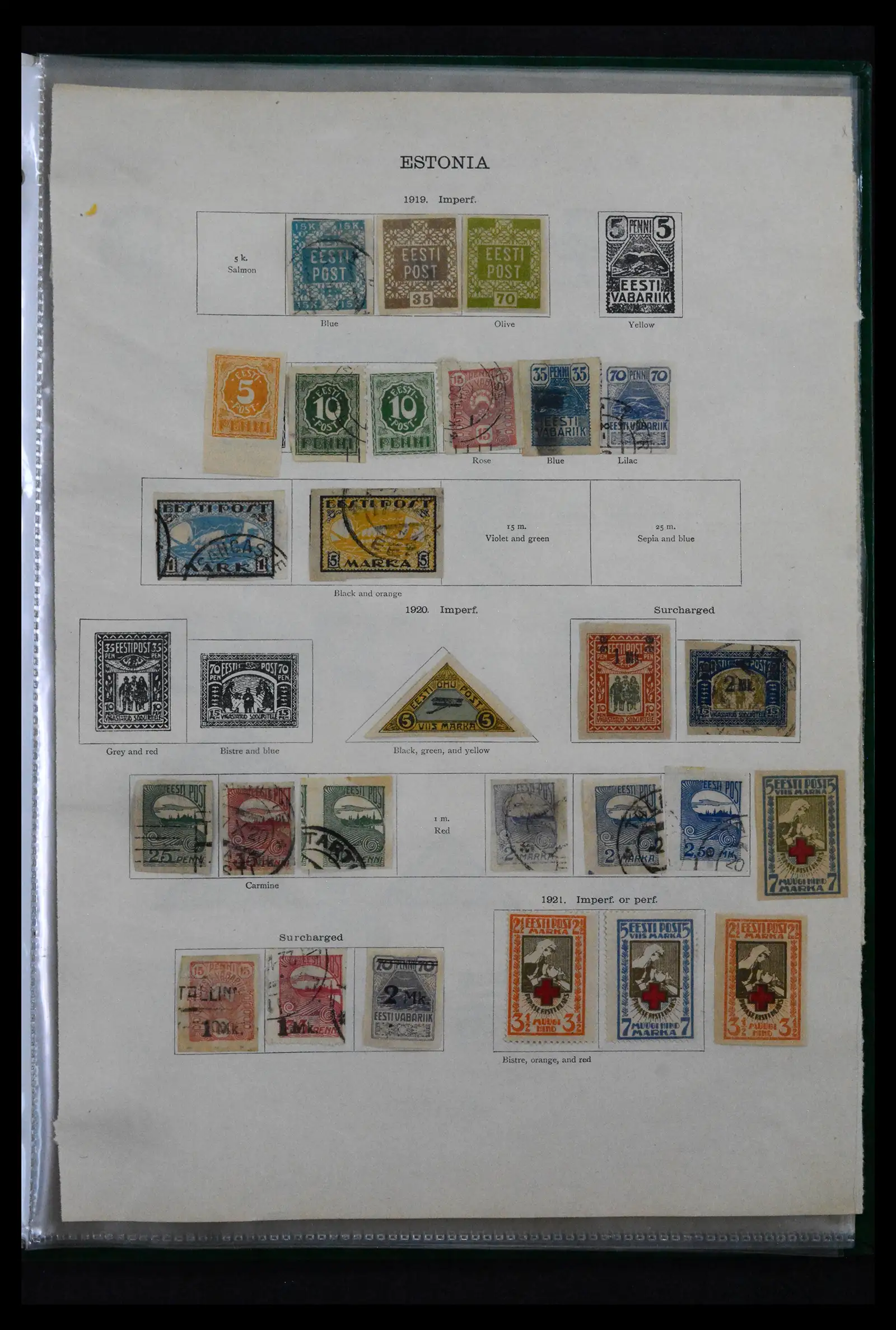 41687 0052 - Stamp collection 41687 Russian territories 1918-1942.