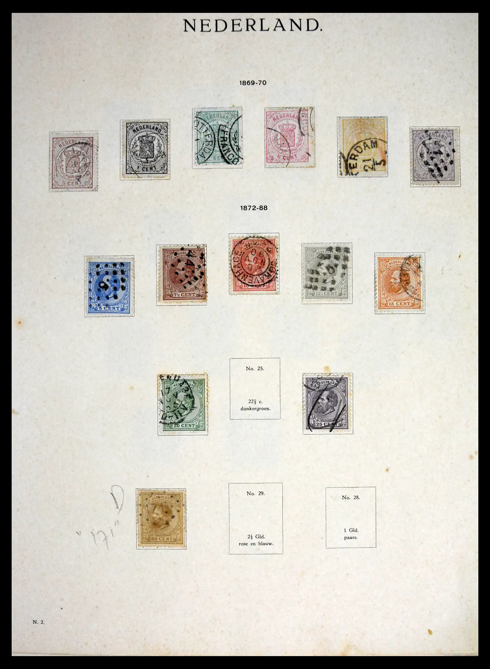 41689 0003 - Stamp collection 41689 Netherlands 1852-1970.