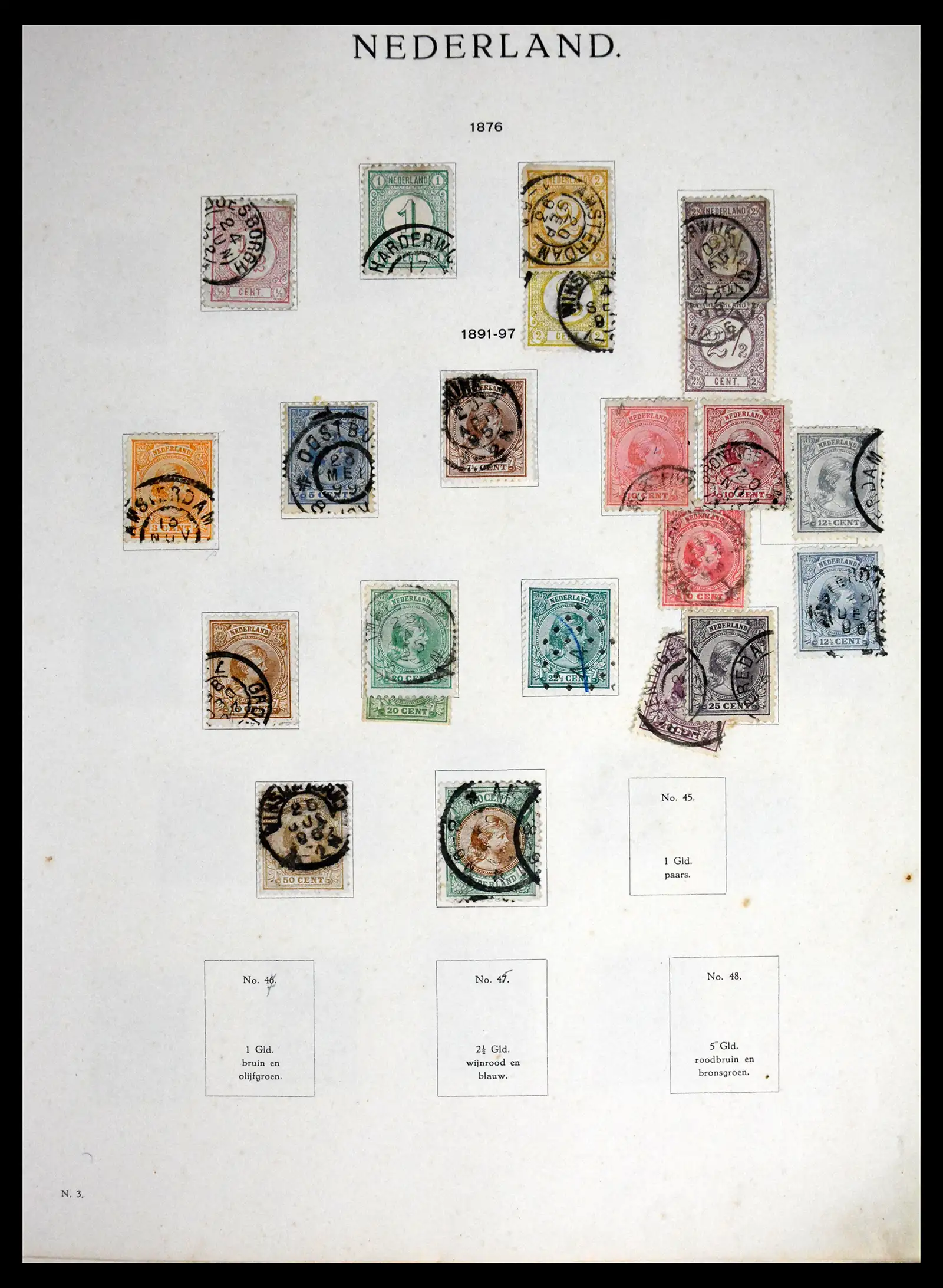 41689 0004 - Stamp collection 41689 Netherlands 1852-1970.