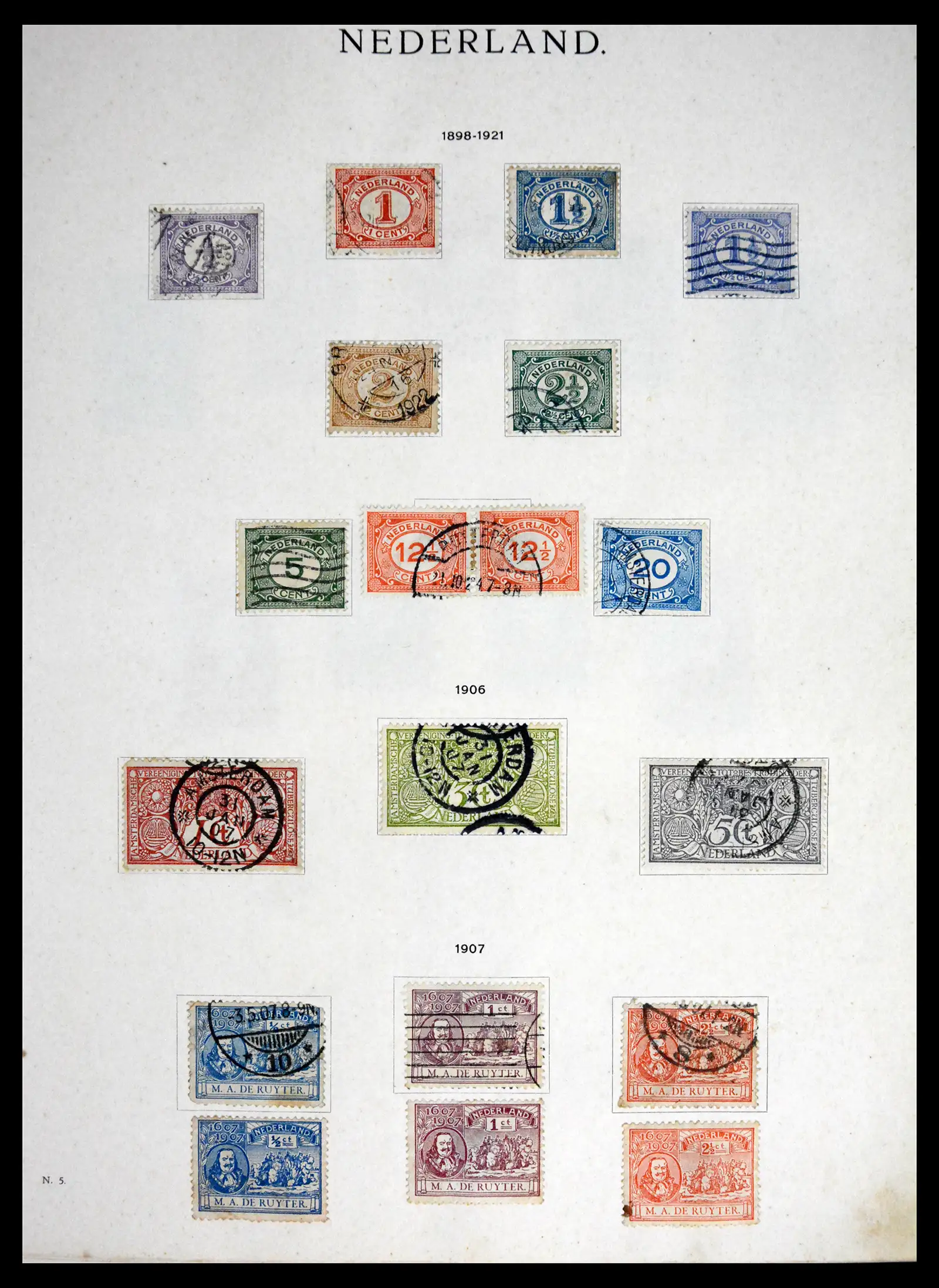 41689 0007 - Stamp collection 41689 Netherlands 1852-1970.