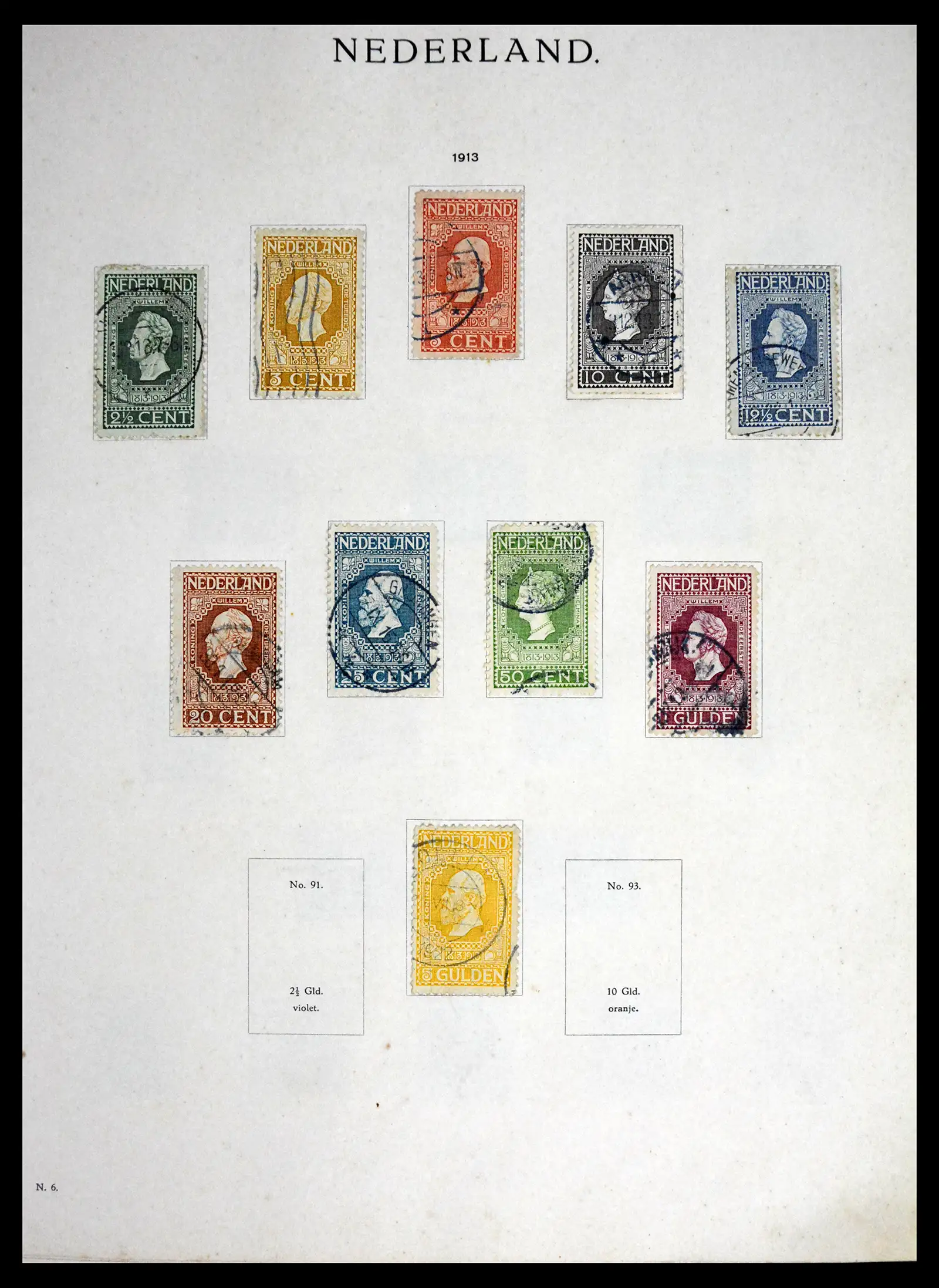41689 0008 - Stamp collection 41689 Netherlands 1852-1970.