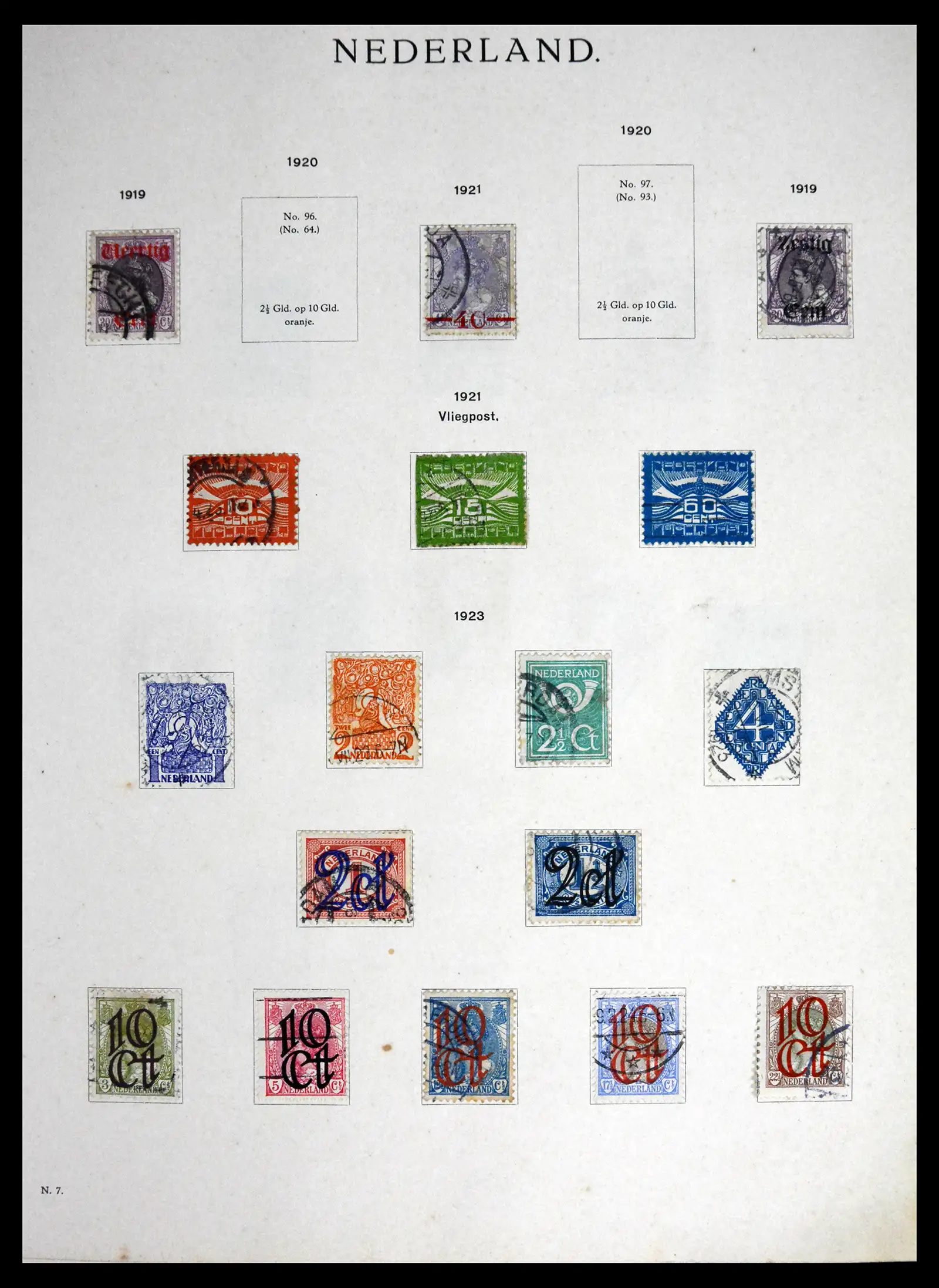 41689 0009 - Stamp collection 41689 Netherlands 1852-1970.