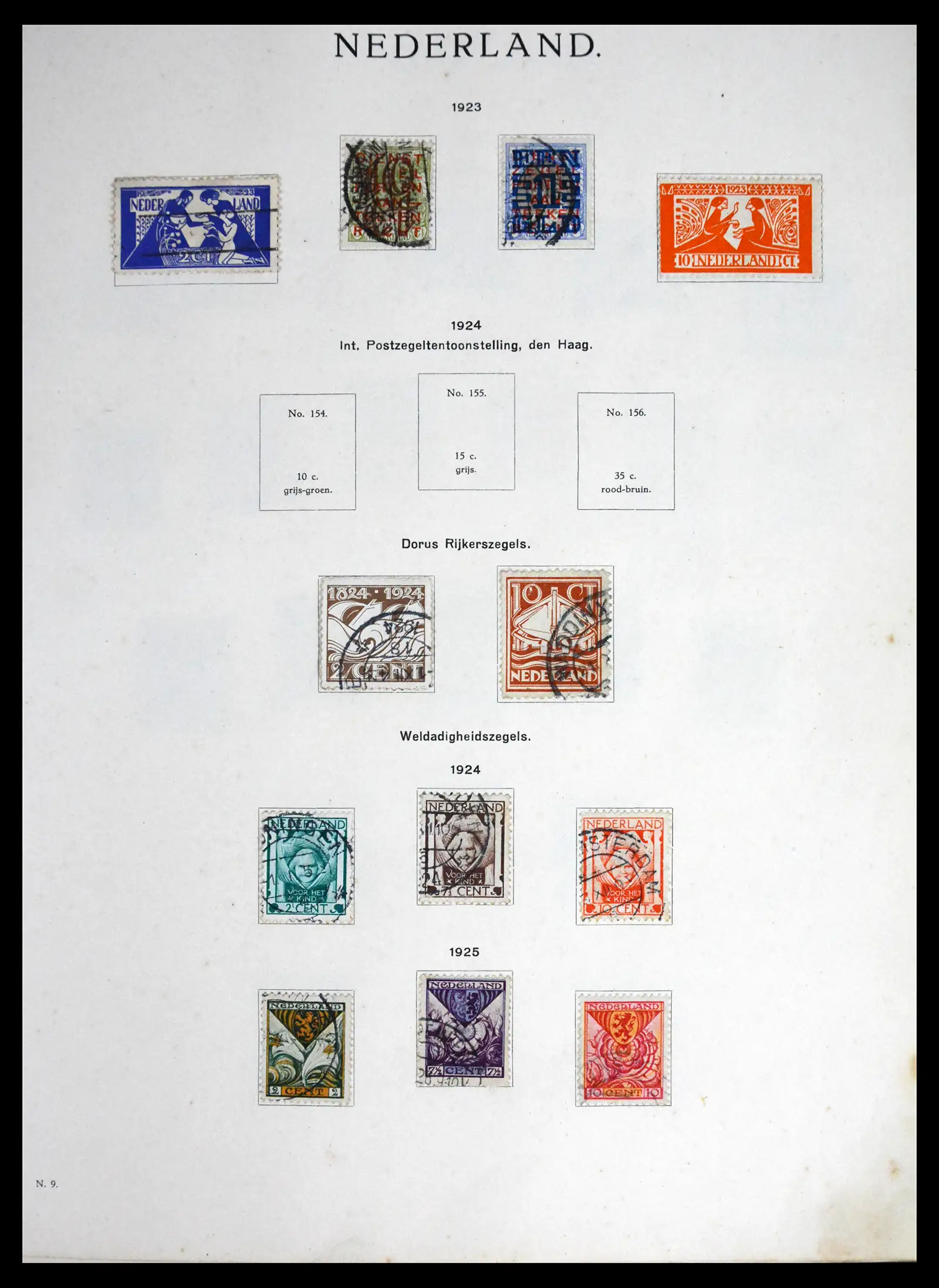 41689 0011 - Stamp collection 41689 Netherlands 1852-1970.