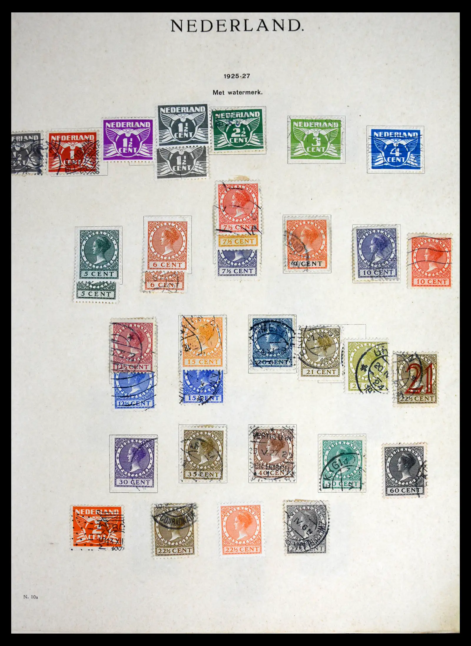41689 0013 - Stamp collection 41689 Netherlands 1852-1970.