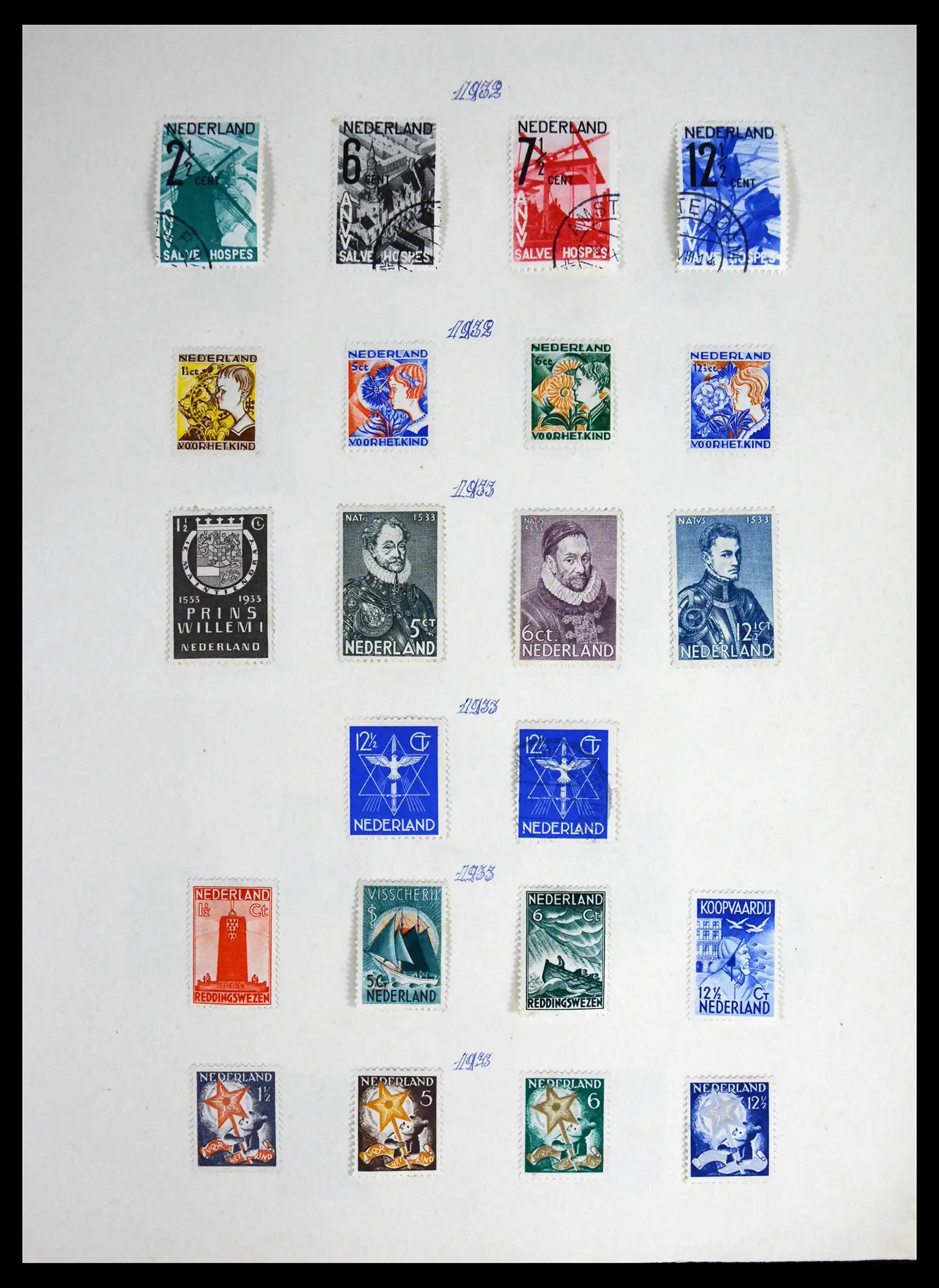 41689 0018 - Stamp collection 41689 Netherlands 1852-1970.