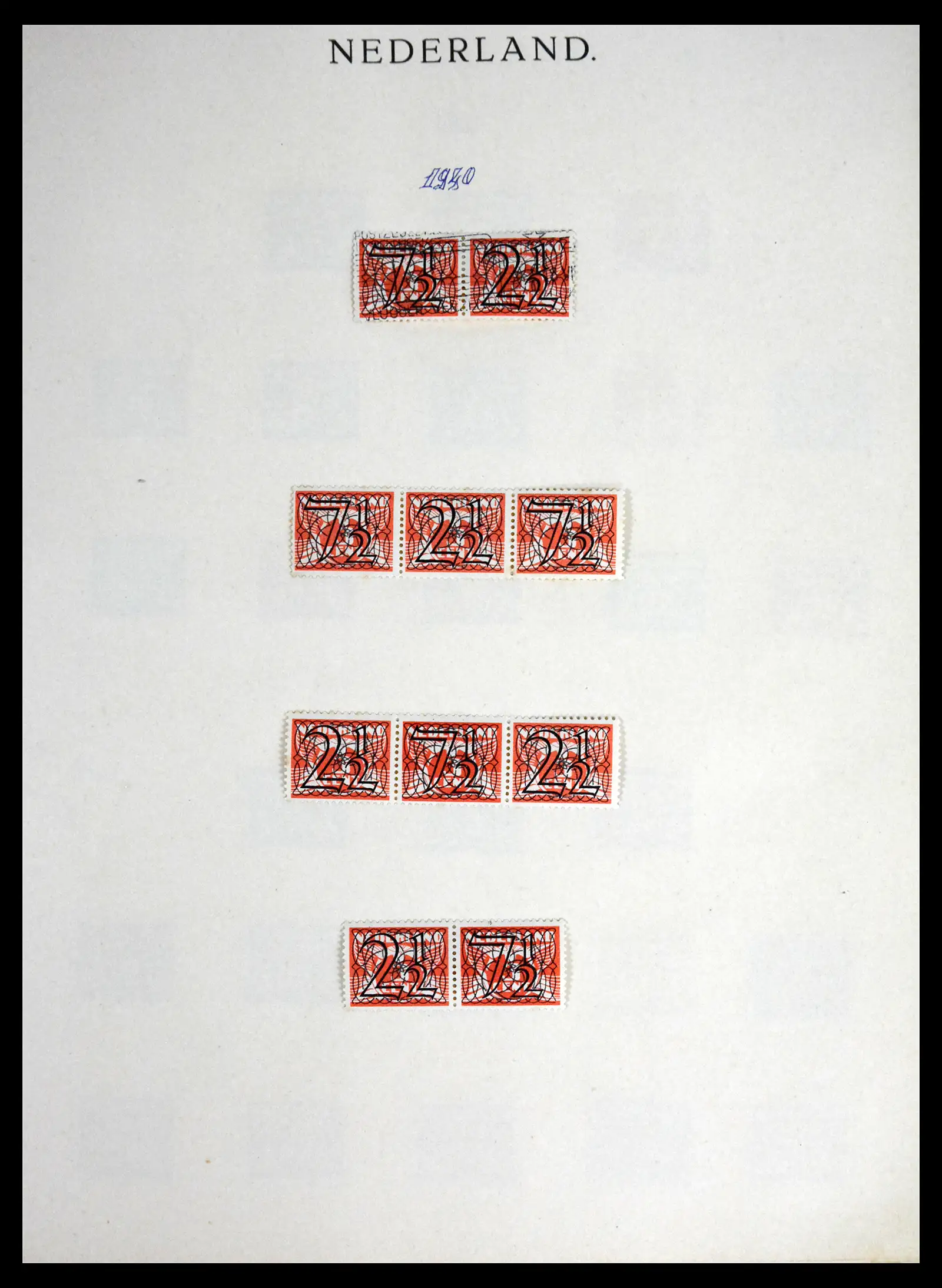 41689 0027 - Stamp collection 41689 Netherlands 1852-1970.