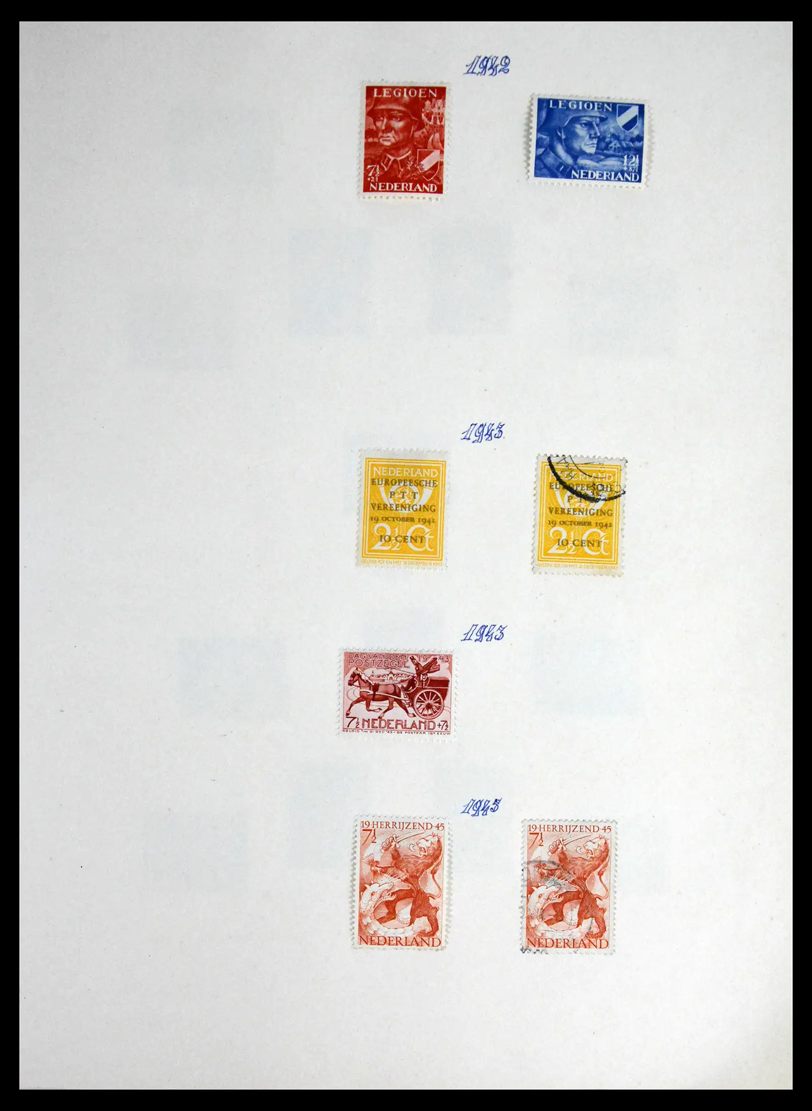 41689 0030 - Stamp collection 41689 Netherlands 1852-1970.