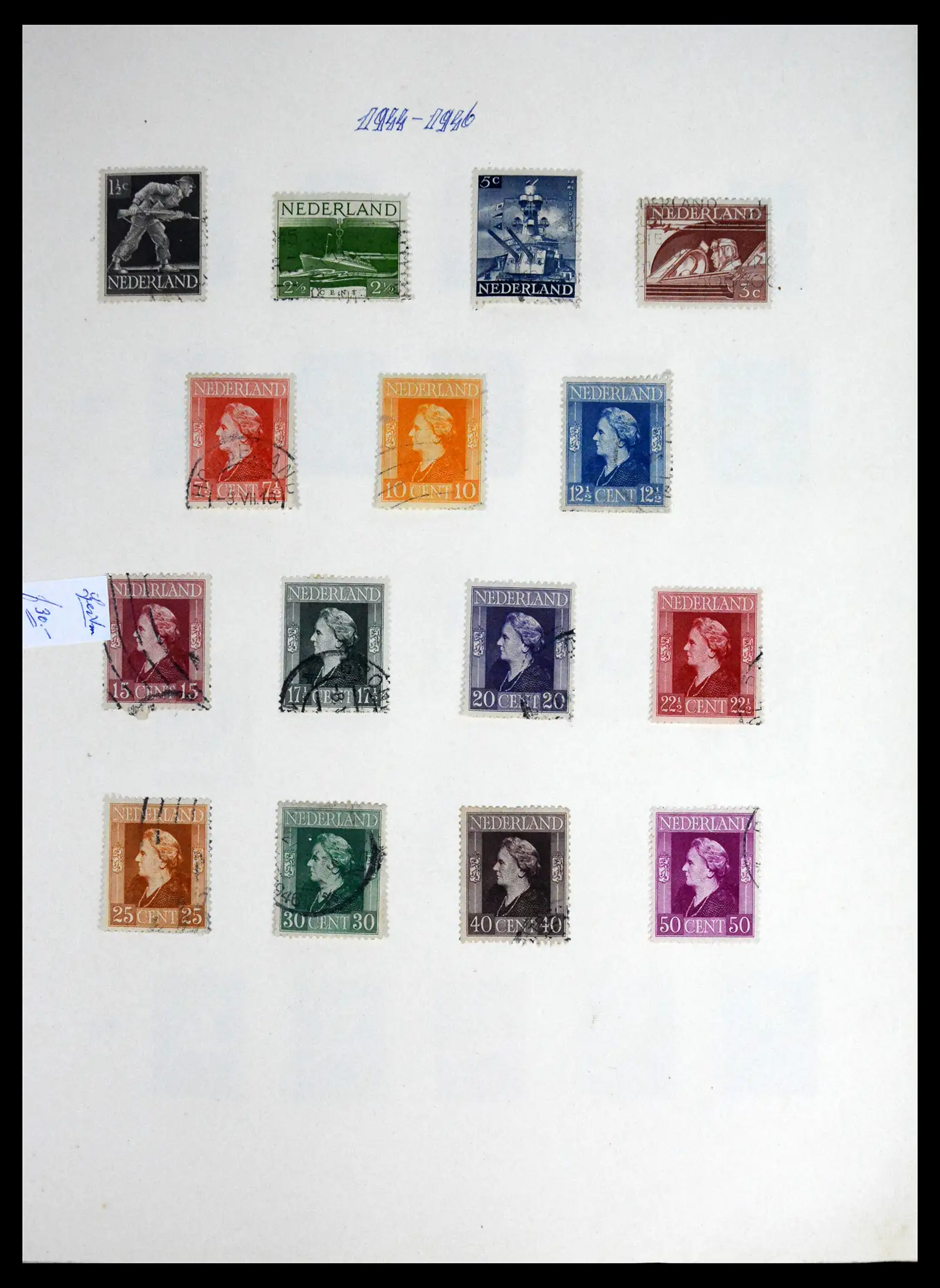 41689 0034 - Stamp collection 41689 Netherlands 1852-1970.