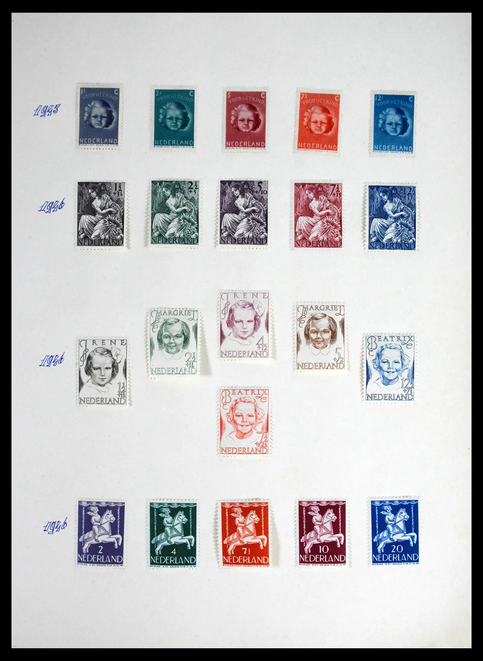 41689 0035 - Stamp collection 41689 Netherlands 1852-1970.