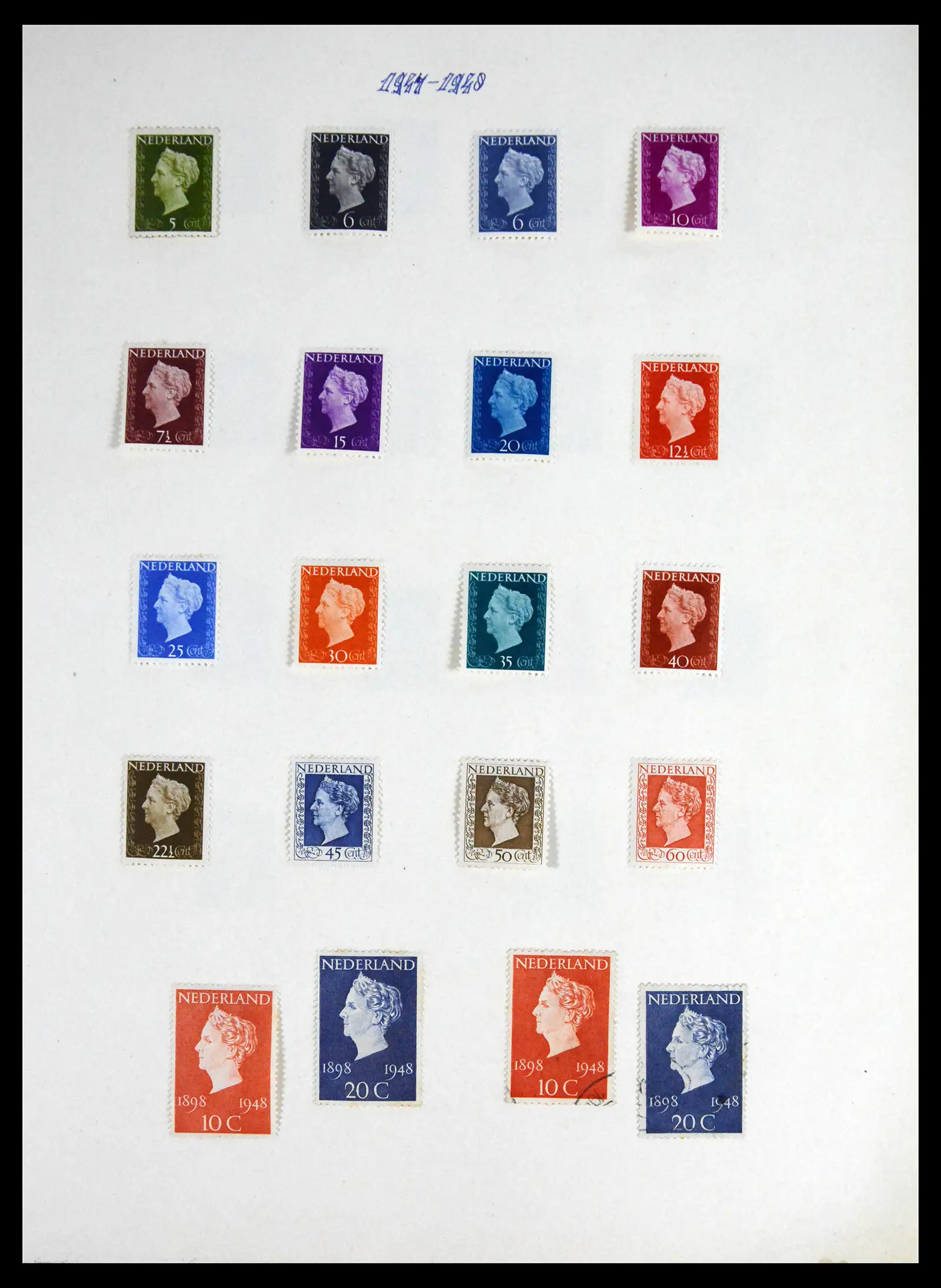 41689 0037 - Stamp collection 41689 Netherlands 1852-1970.