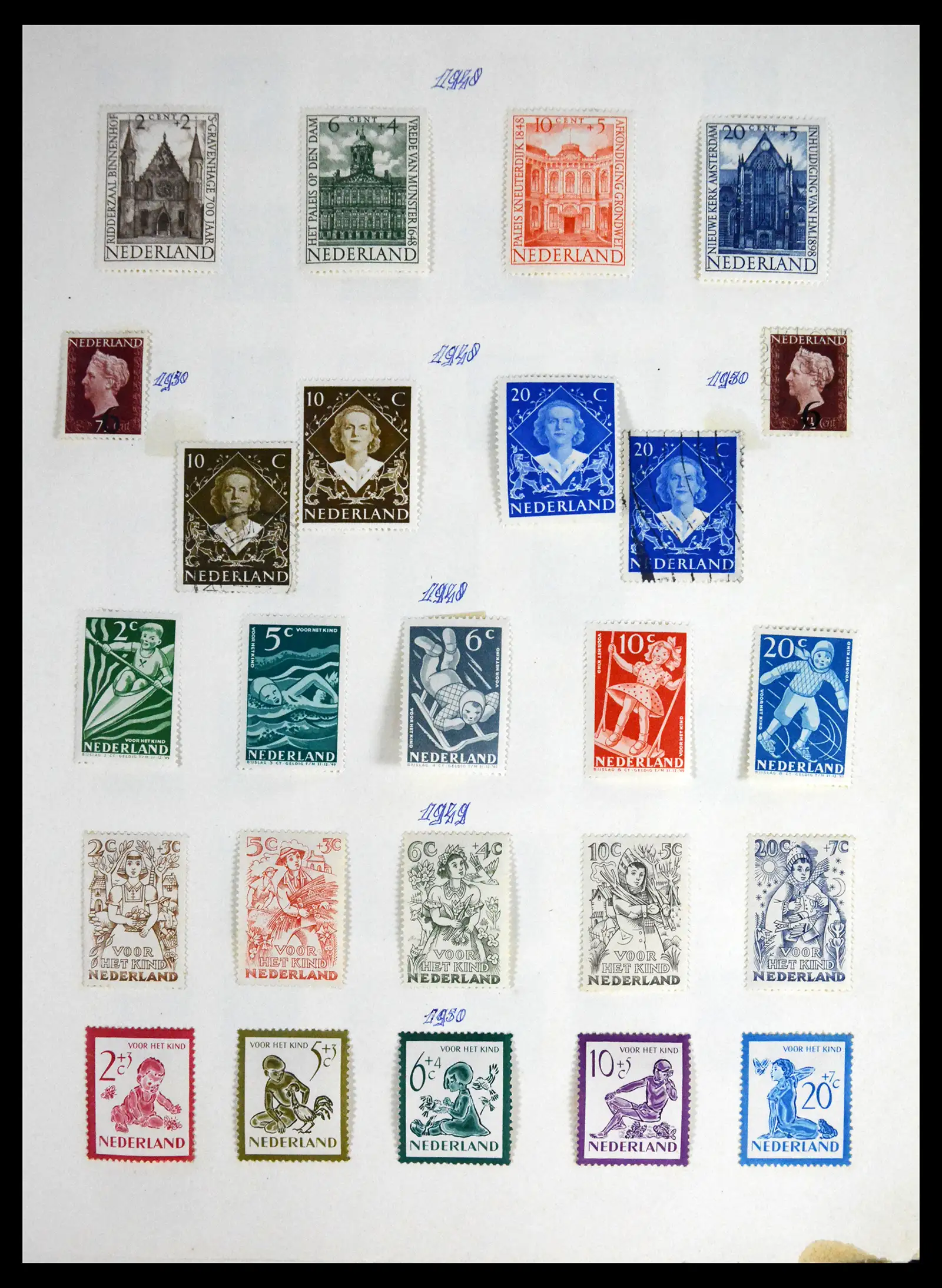 41689 0039 - Stamp collection 41689 Netherlands 1852-1970.