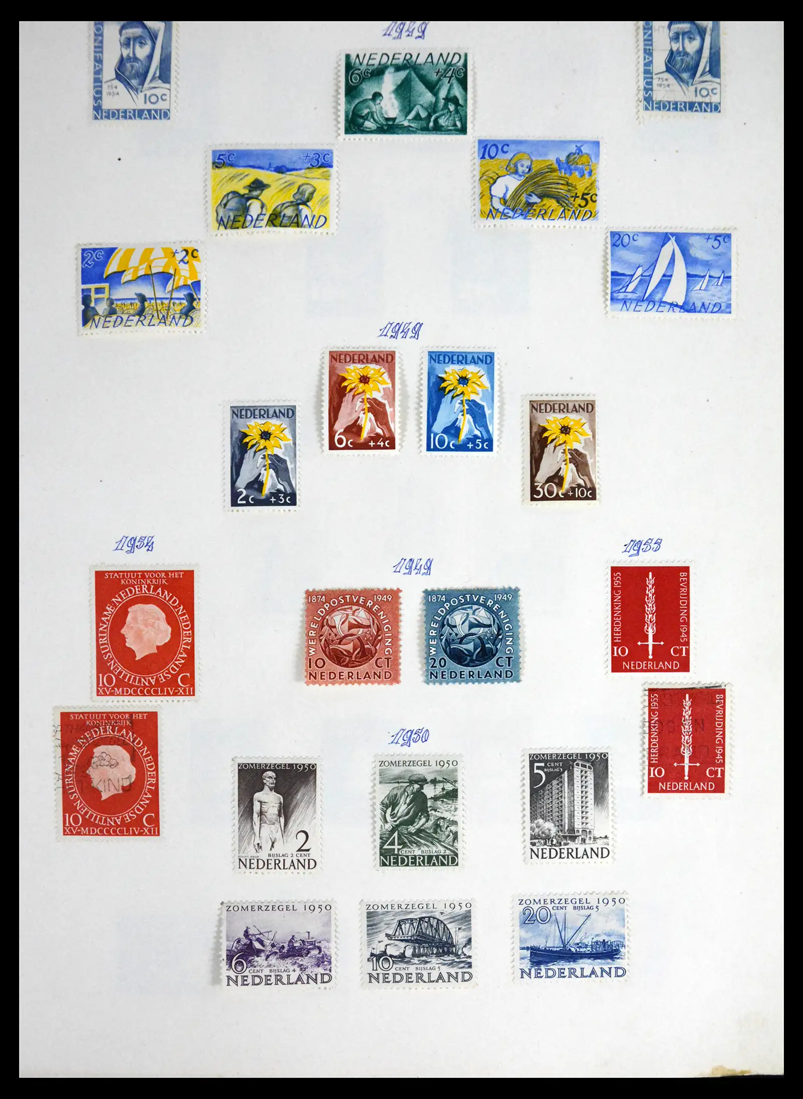 41689 0041 - Stamp collection 41689 Netherlands 1852-1970.