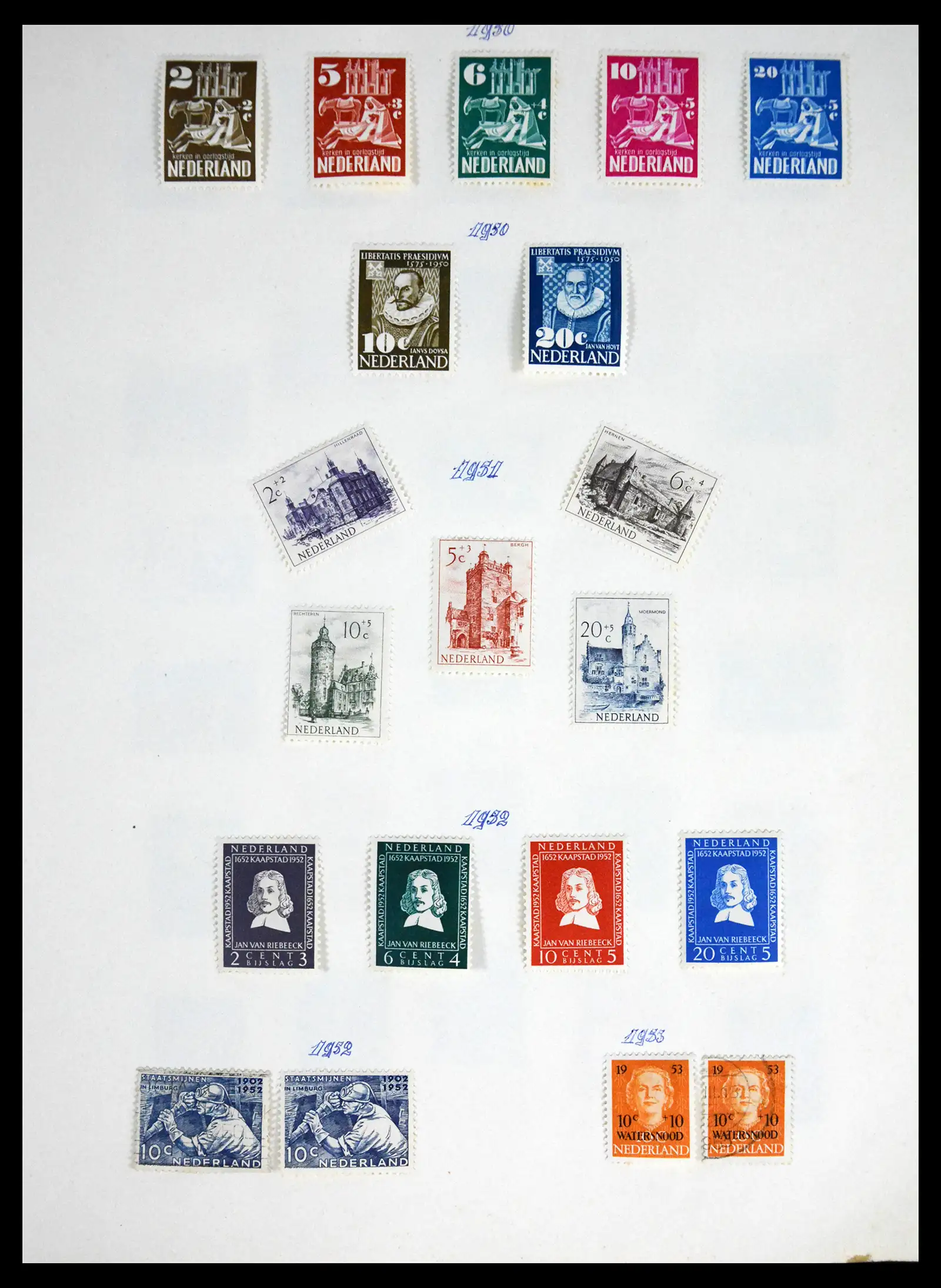 41689 0042 - Stamp collection 41689 Netherlands 1852-1970.