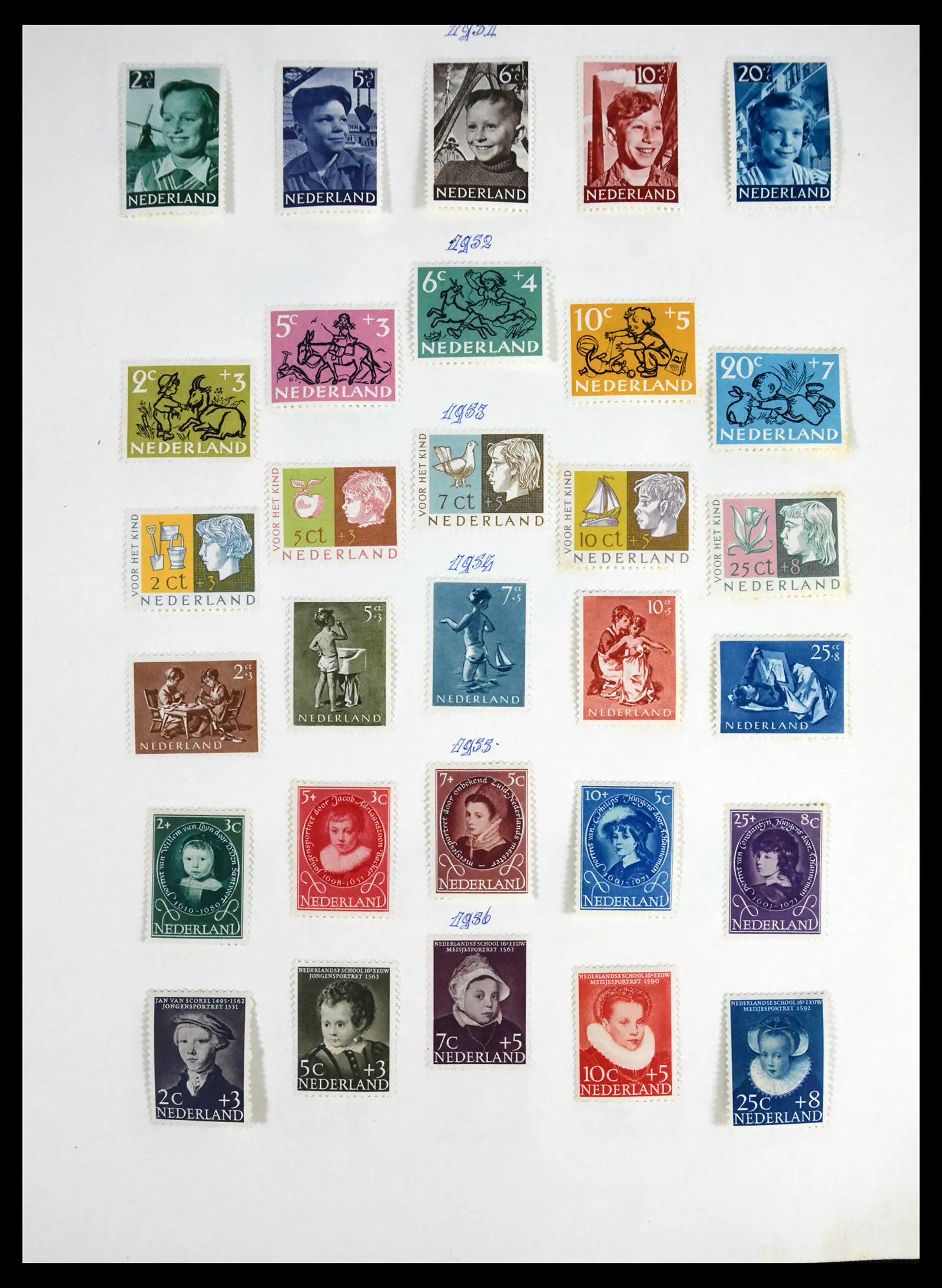 41689 0043 - Stamp collection 41689 Netherlands 1852-1970.