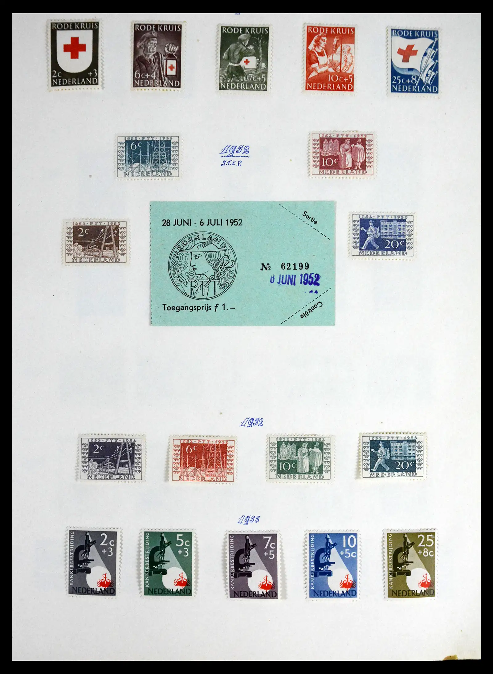 41689 0044 - Stamp collection 41689 Netherlands 1852-1970.