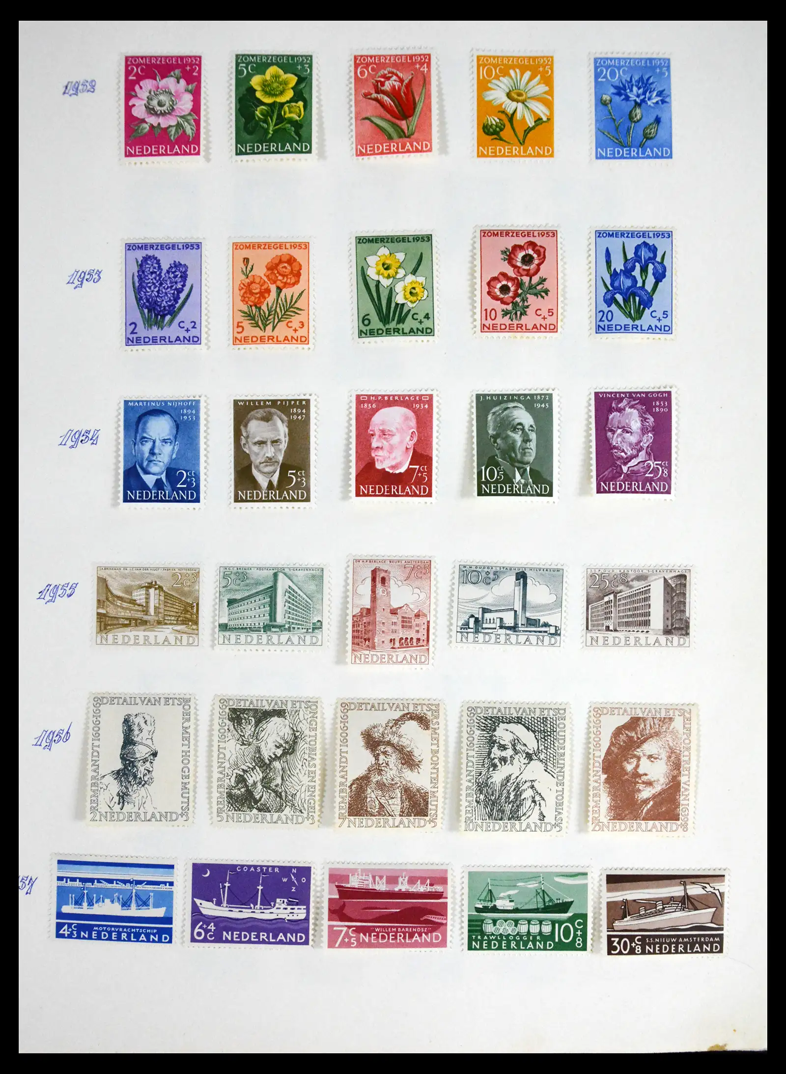 41689 0045 - Stamp collection 41689 Netherlands 1852-1970.
