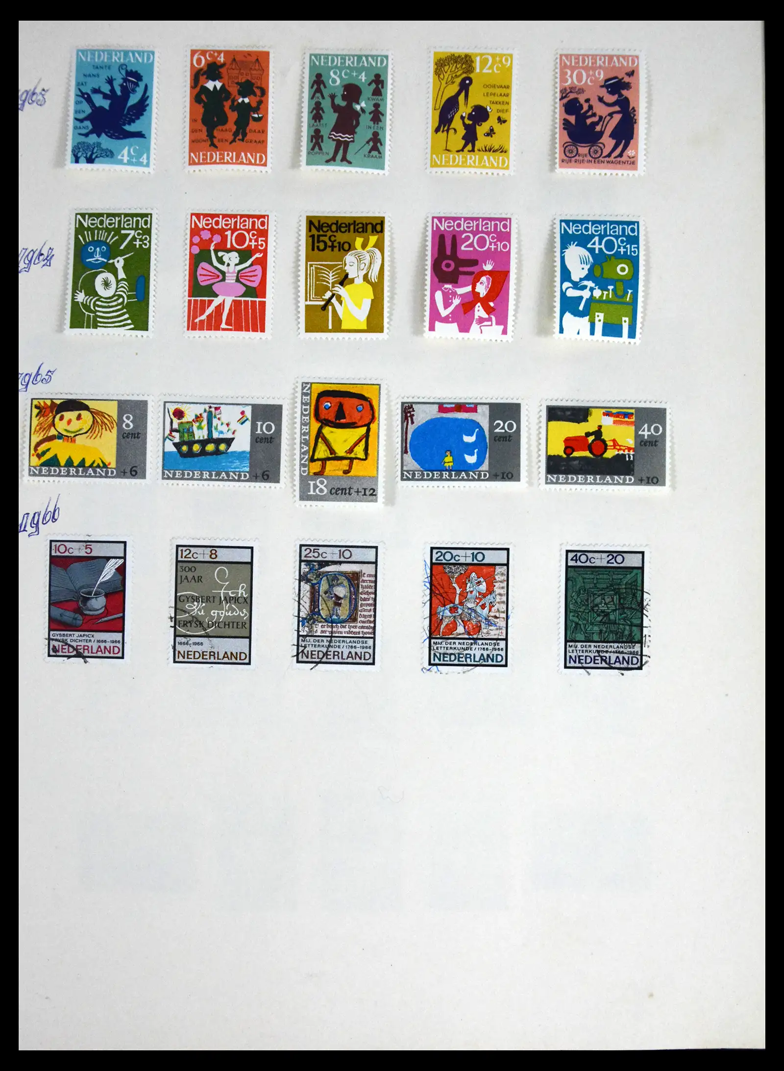 41689 0049 - Stamp collection 41689 Netherlands 1852-1970.