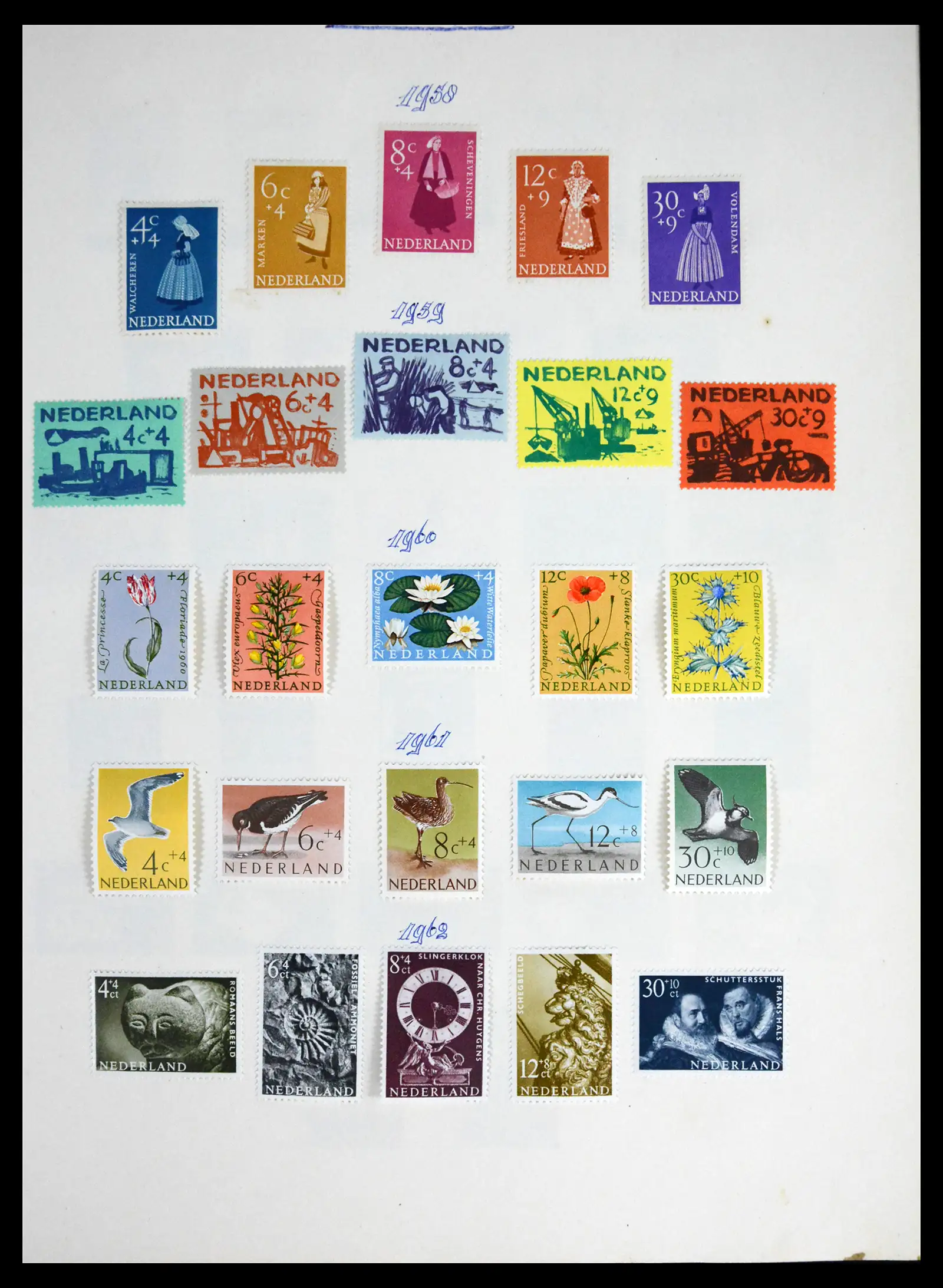 41689 0050 - Stamp collection 41689 Netherlands 1852-1970.