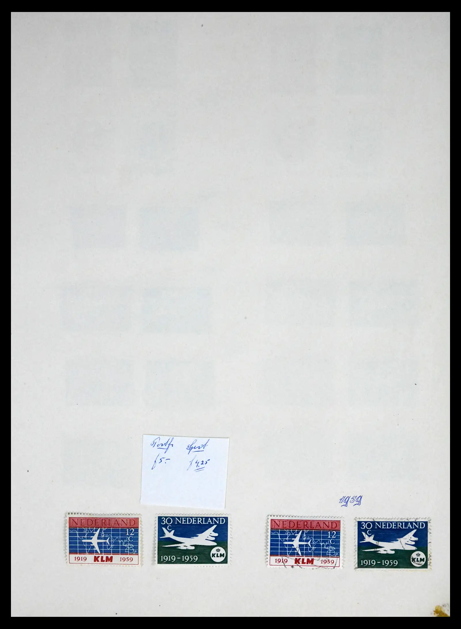 41689 0053 - Stamp collection 41689 Netherlands 1852-1970.