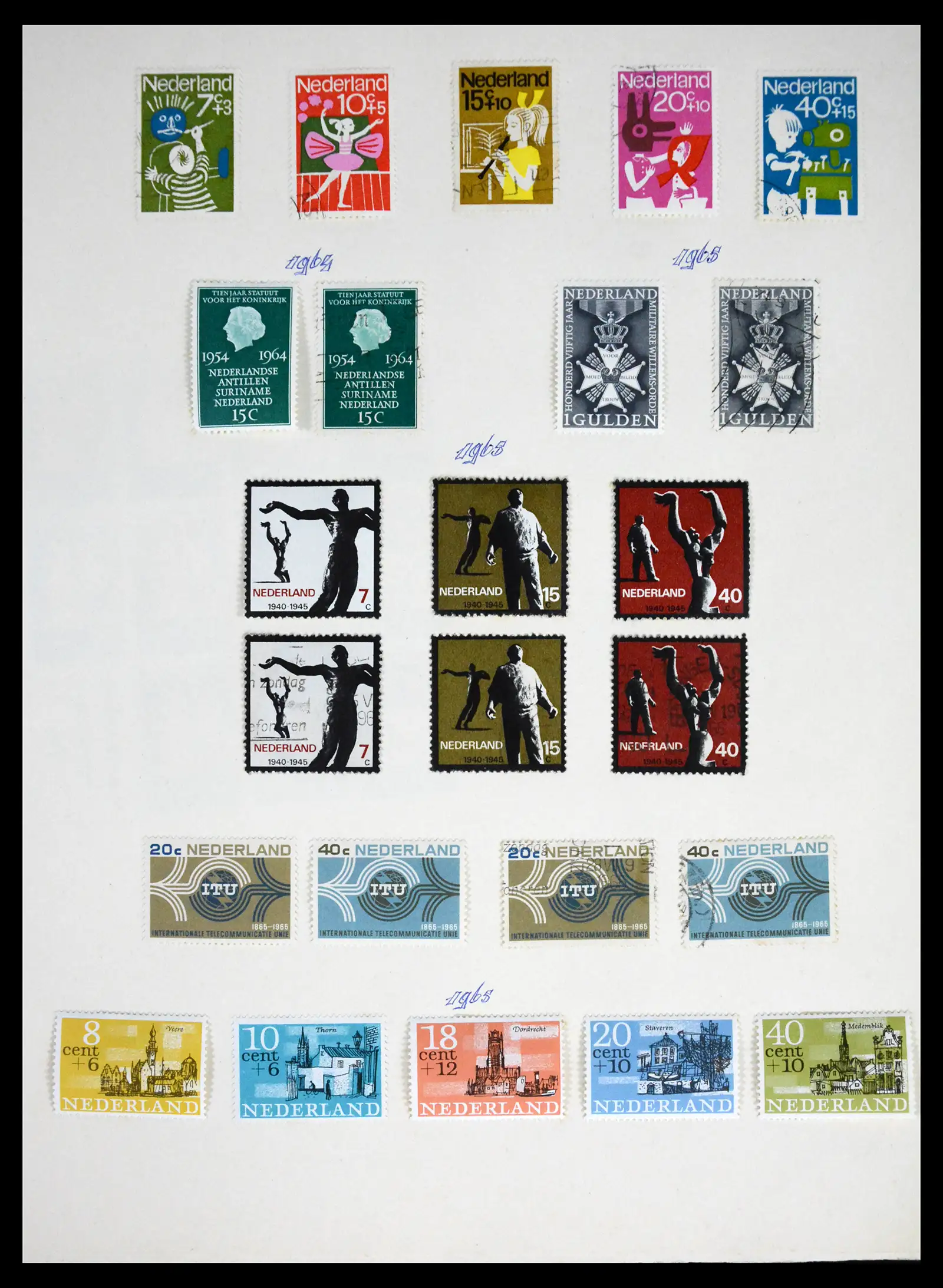 41689 0058 - Stamp collection 41689 Netherlands 1852-1970.