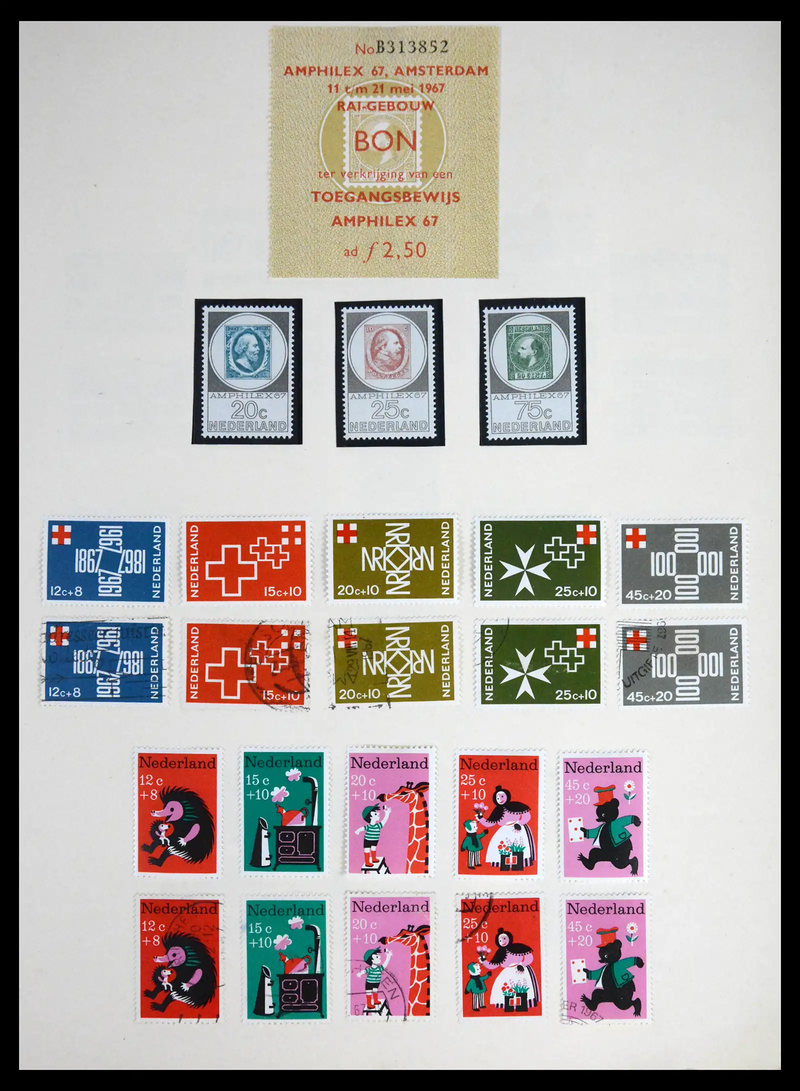 41689 0063 - Stamp collection 41689 Netherlands 1852-1970.