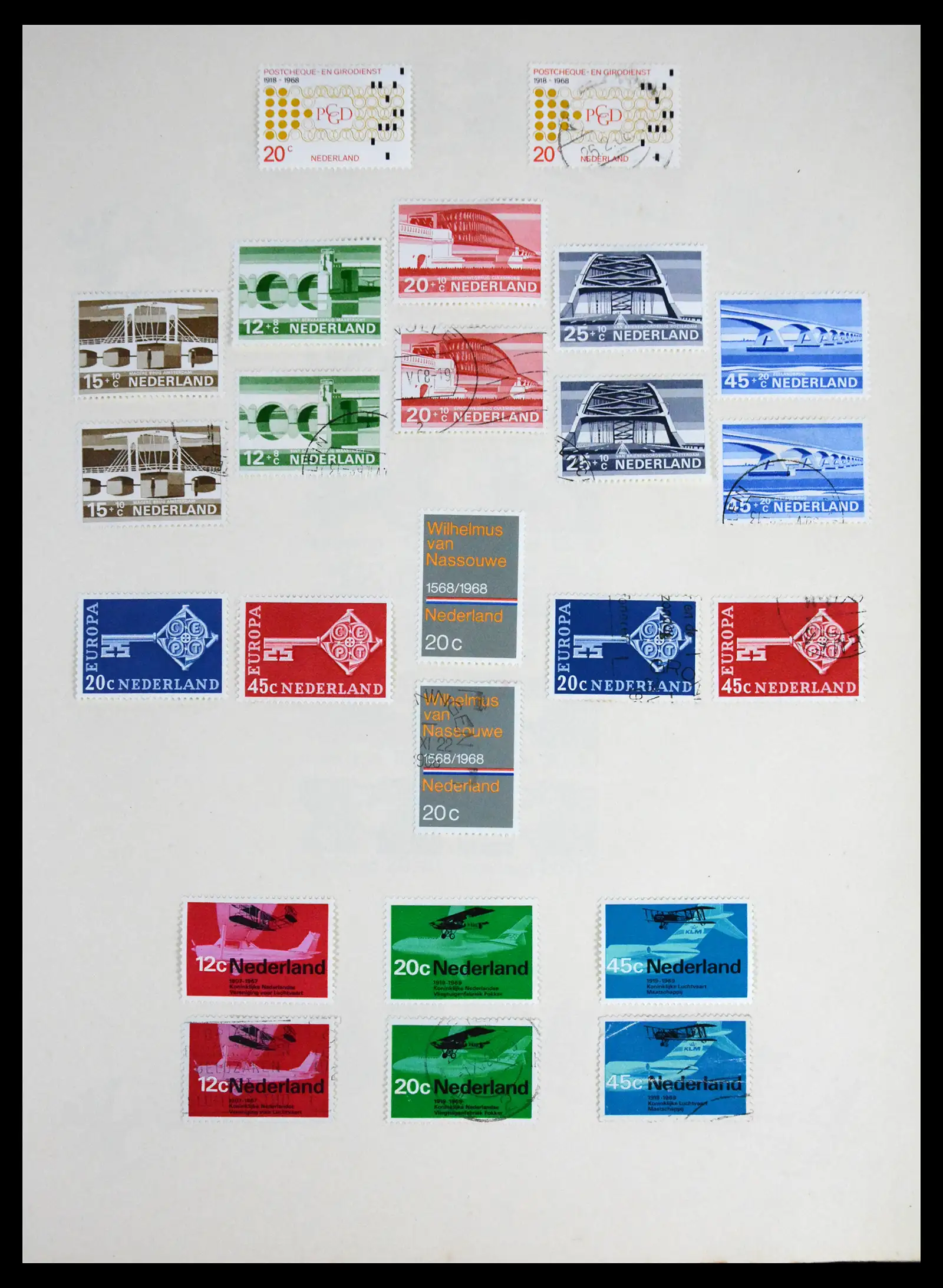 41689 0064 - Stamp collection 41689 Netherlands 1852-1970.